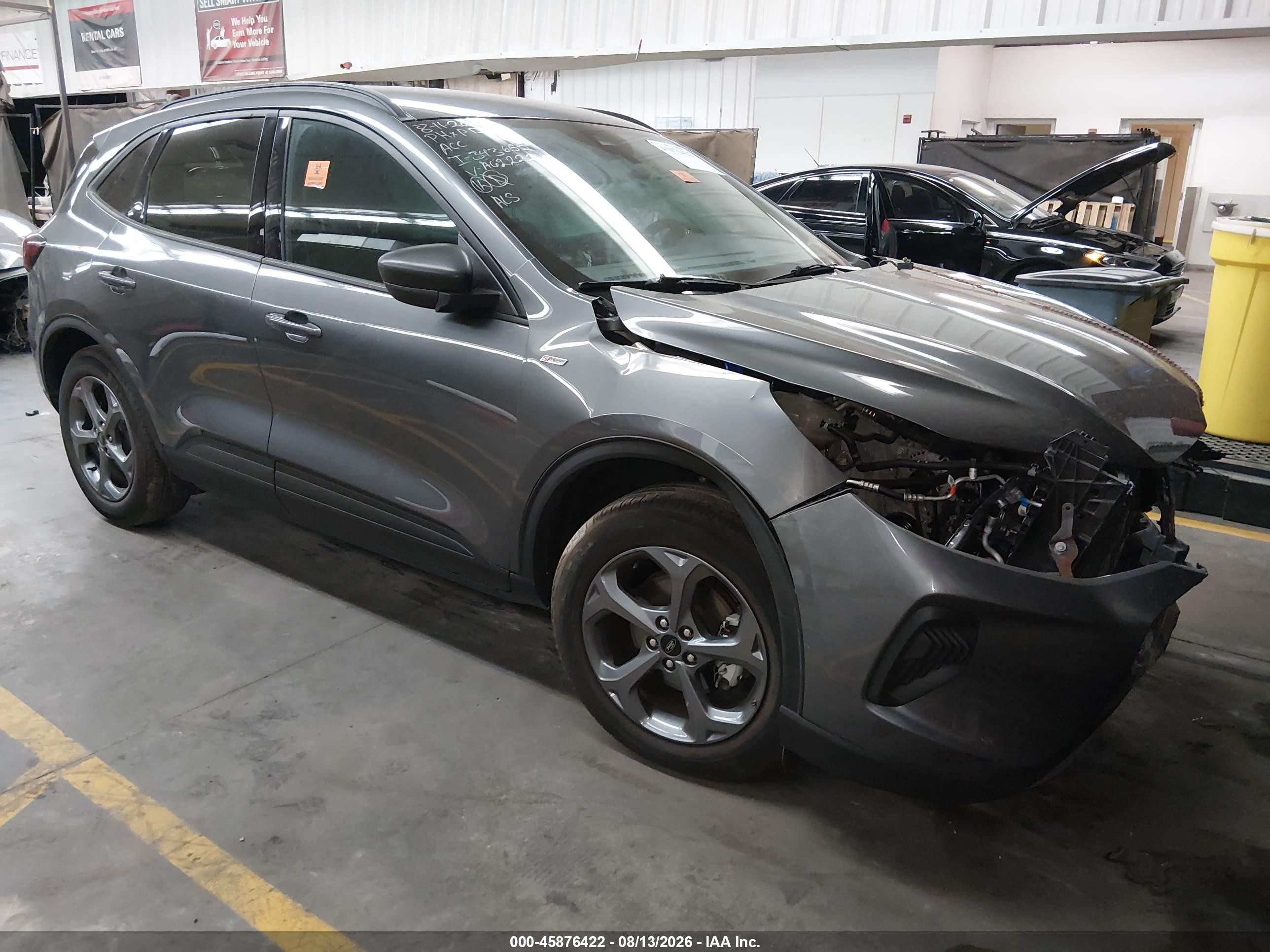 2025 Ford Escape St-line Gray vin: 1FMCU0MN9SUA62222