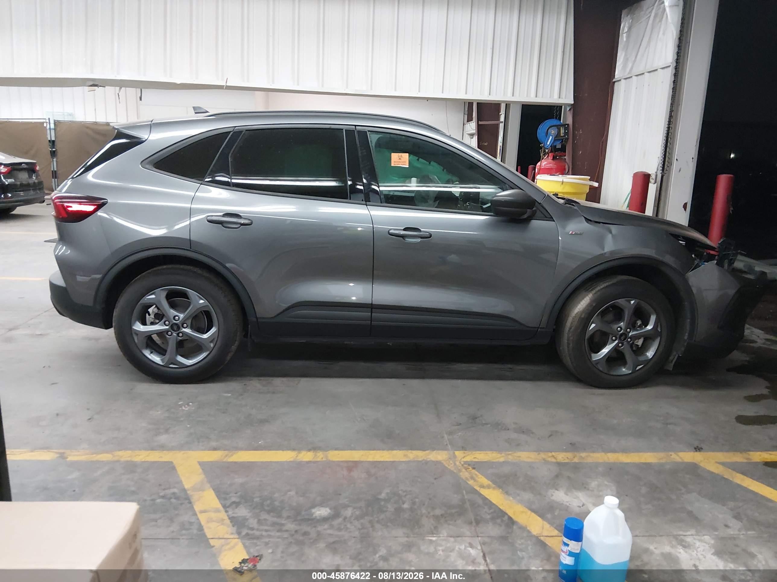 2025 Ford Escape St-line Серый vin: 1FMCU0MN9SUA62222