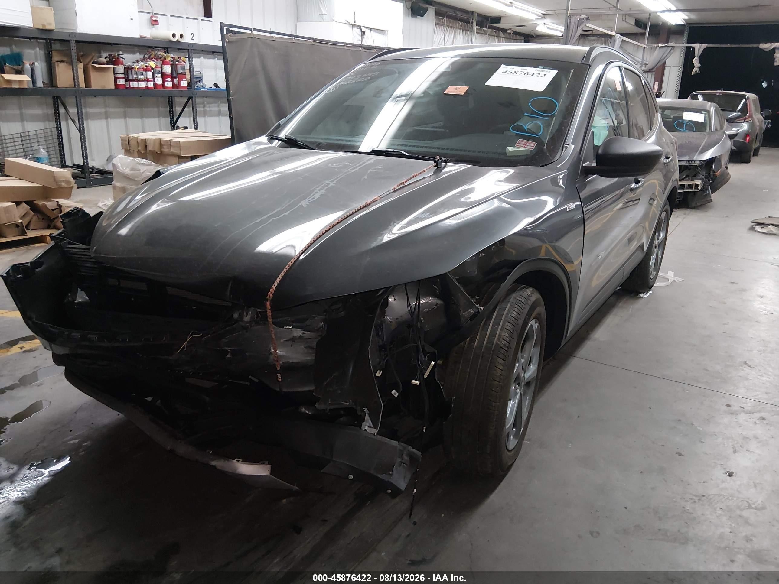 2025 Ford Escape St-line Серый vin: 1FMCU0MN9SUA62222