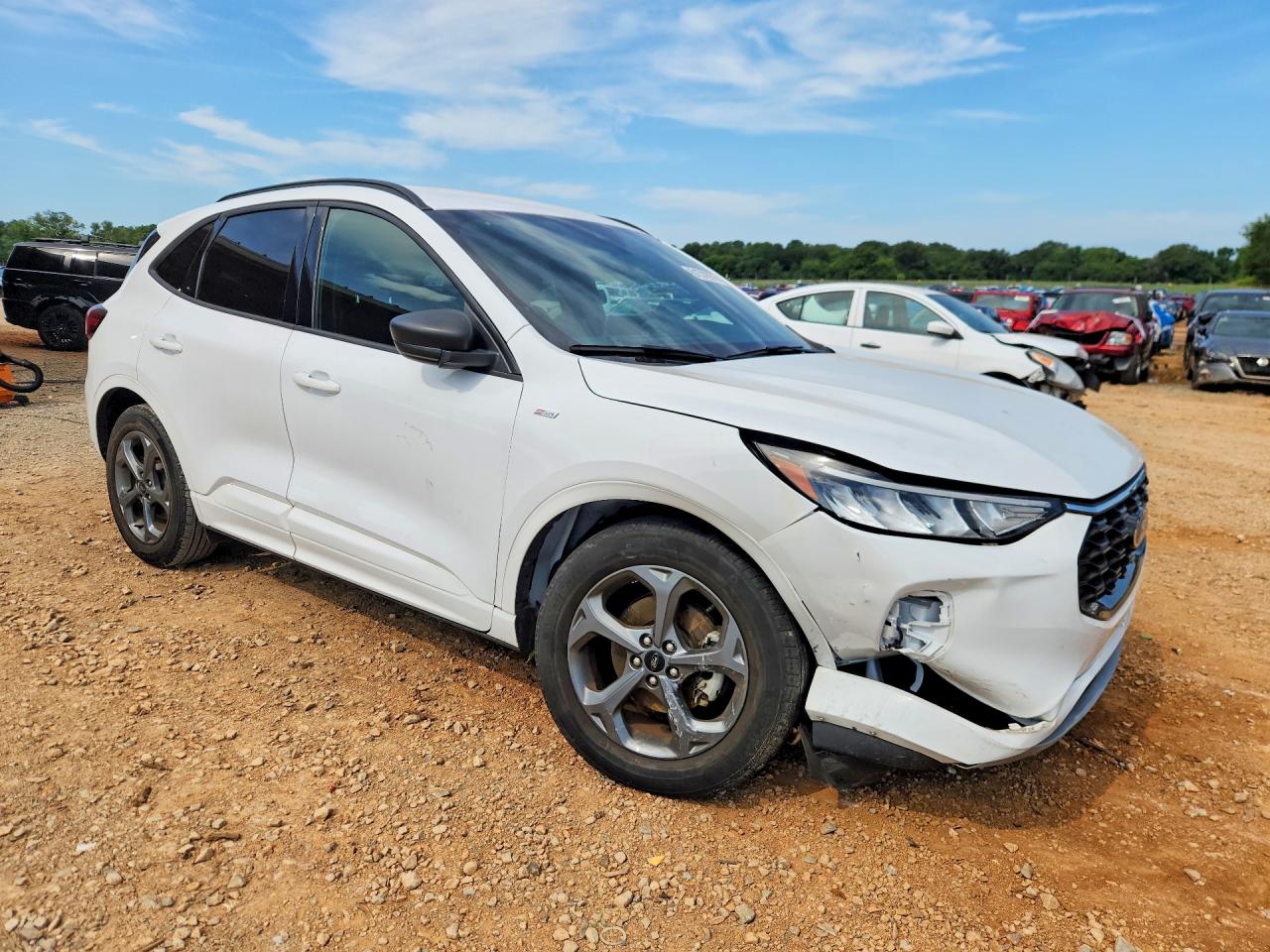 2023 Ford Escape St Line White vin: 1FMCU0MNXPUA27129