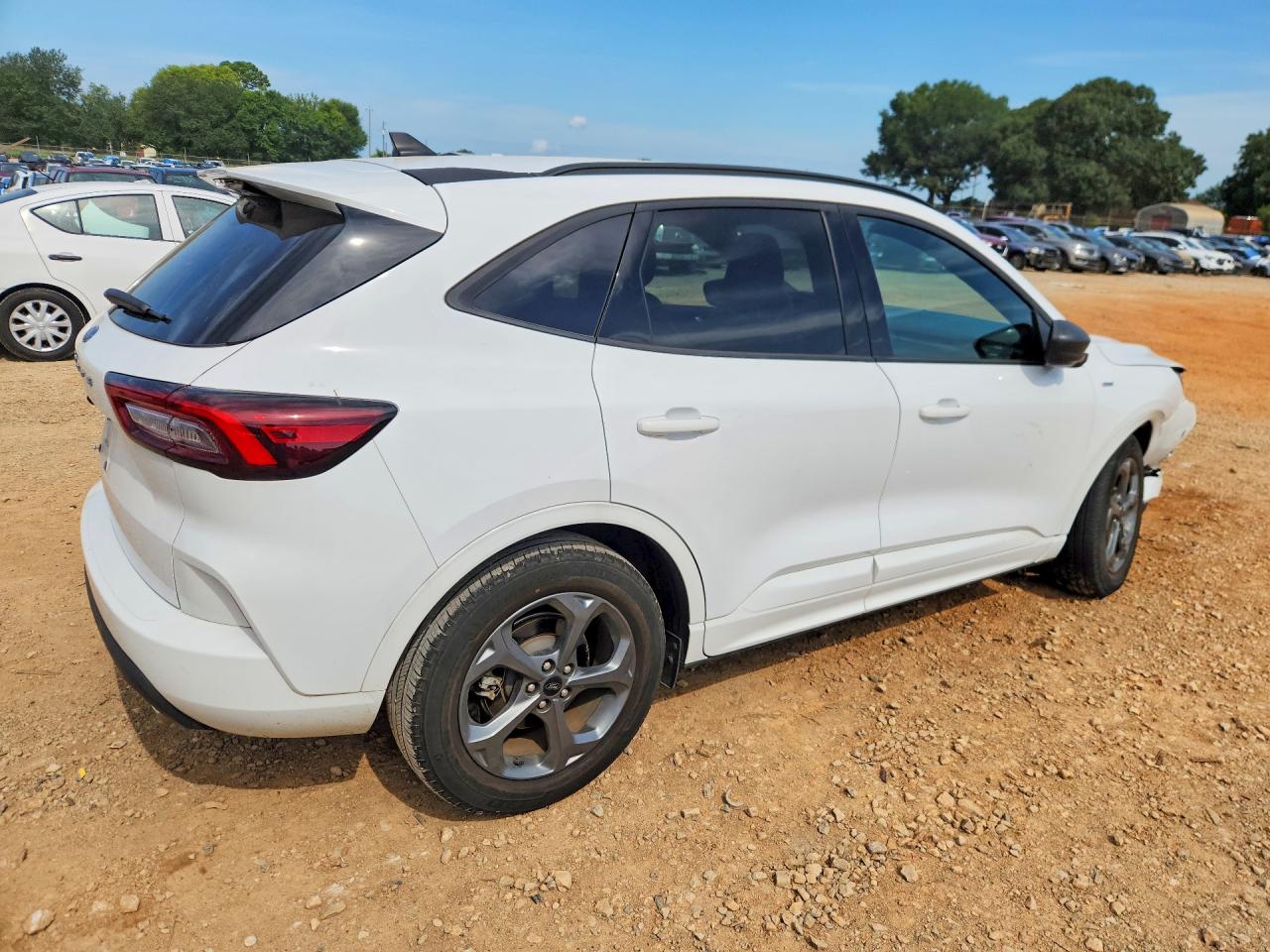 2023 Ford Escape St Line White vin: 1FMCU0MNXPUA27129