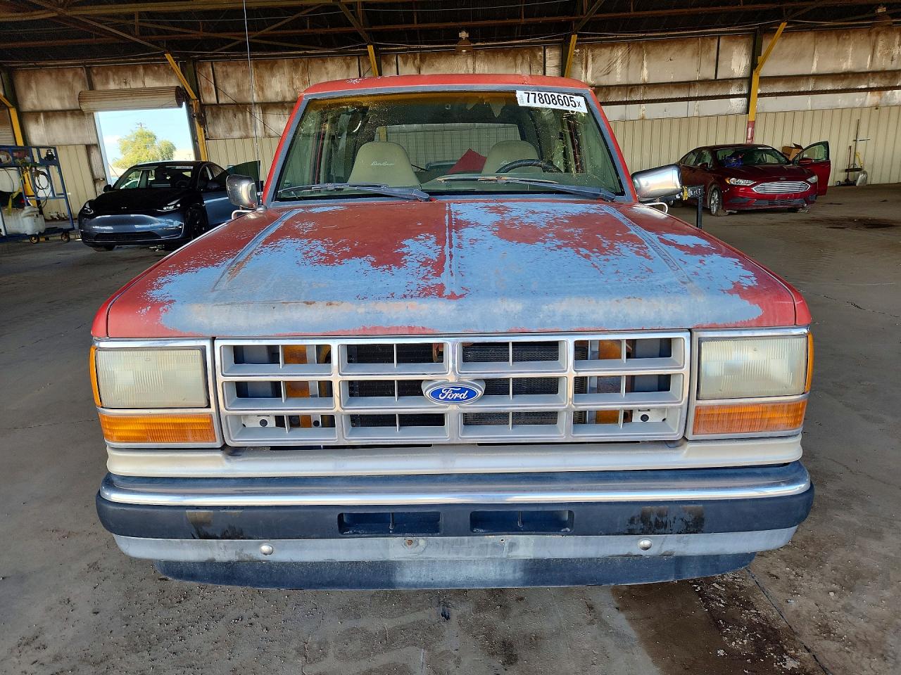 1990 Ford Bronco Ii Red vin: 1FMCU12T1LUA11502