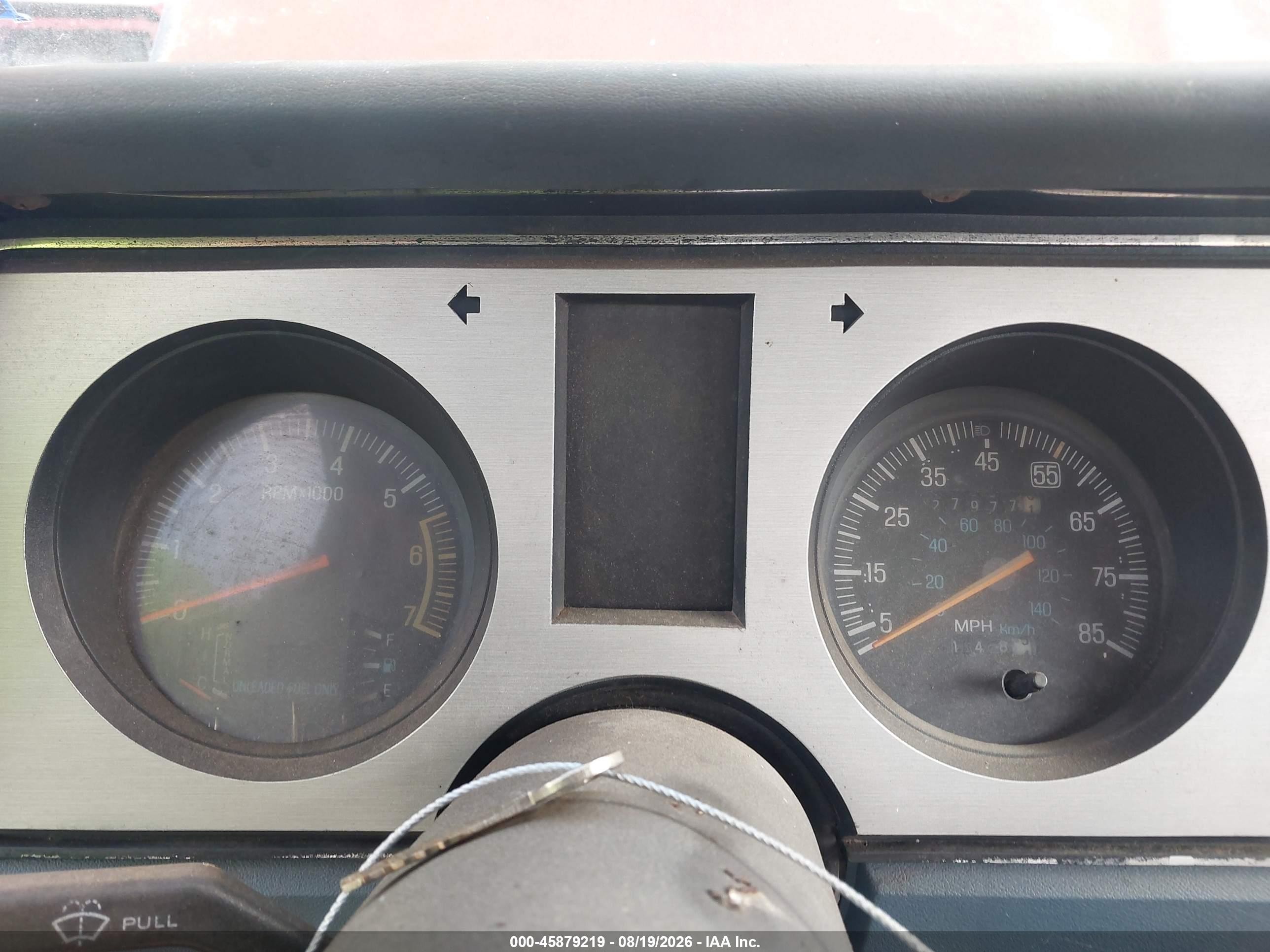 1987 Ford Bronco Ii   Blue vin: 1FMCU12T8HUC80541