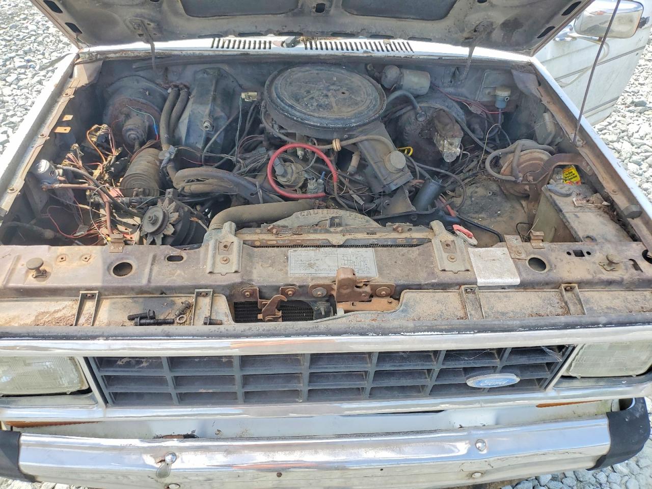 1984 Ford Bronco Ii White vin: 1FMCU14S9EUB36447