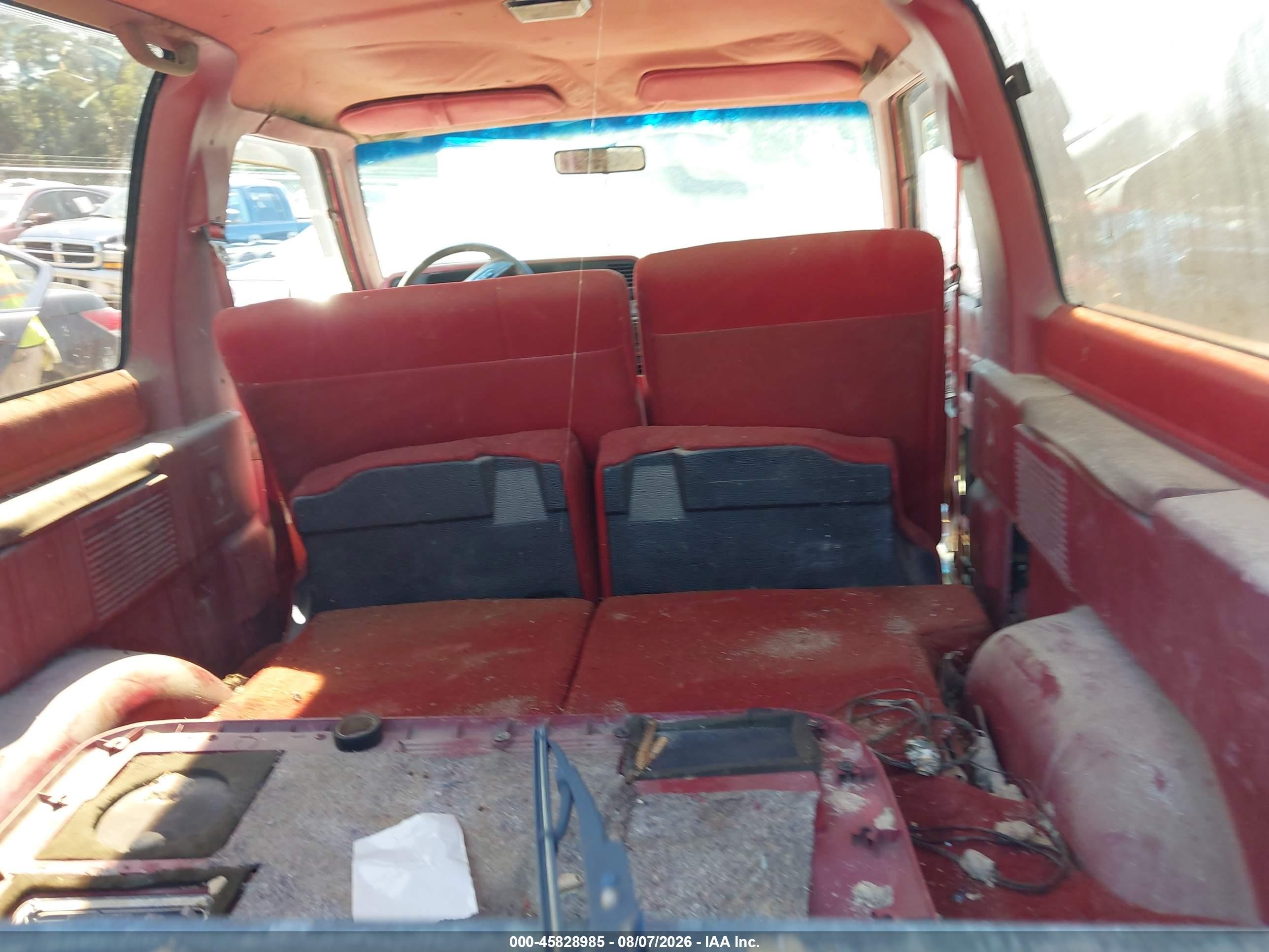 1990 Ford Bronco Ii   Red vin: 1FMCU14T0LUA63197