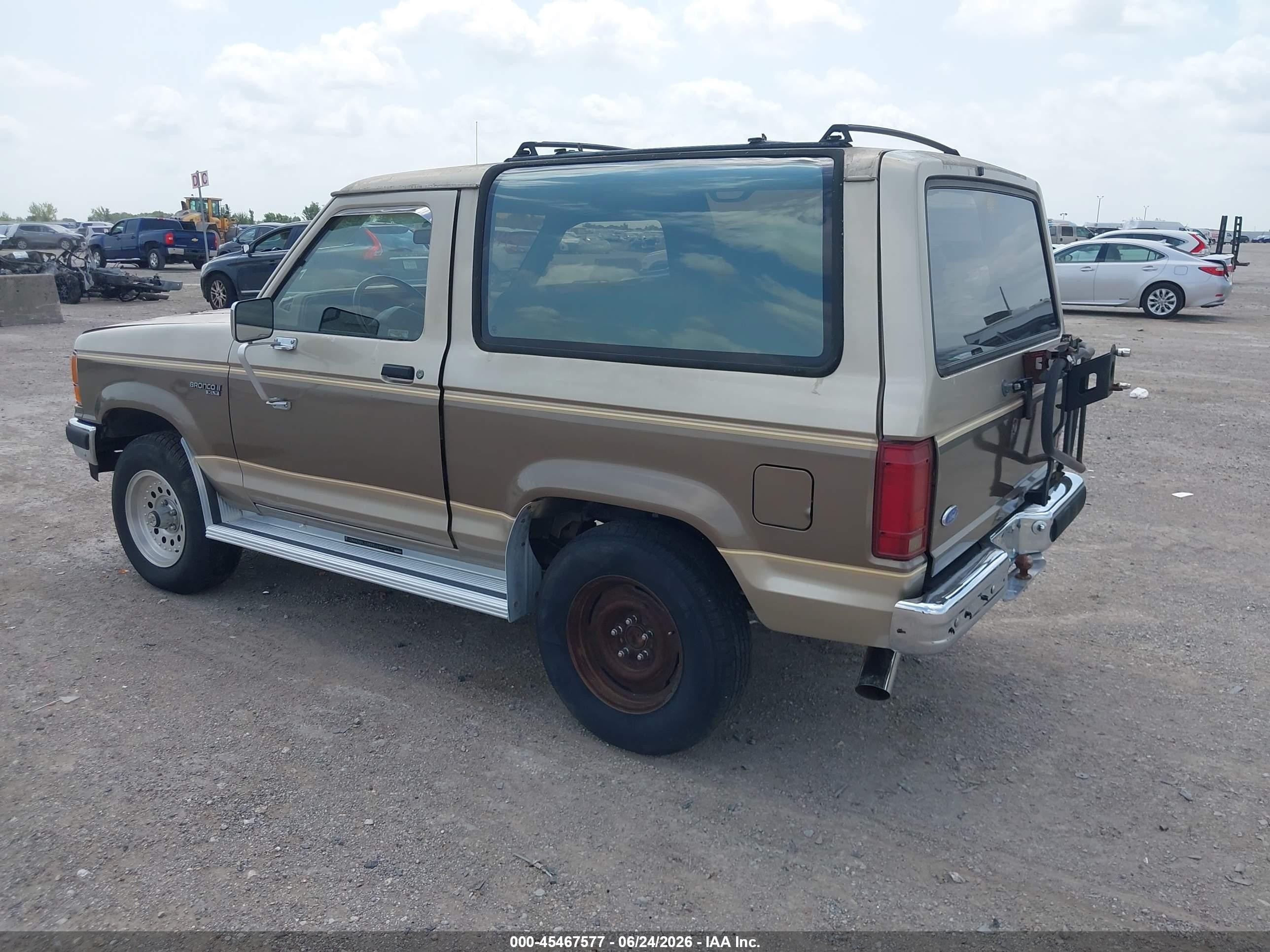 1989 Ford Bronco Ii   Brown vin: 1FMCU14T2KUC62086