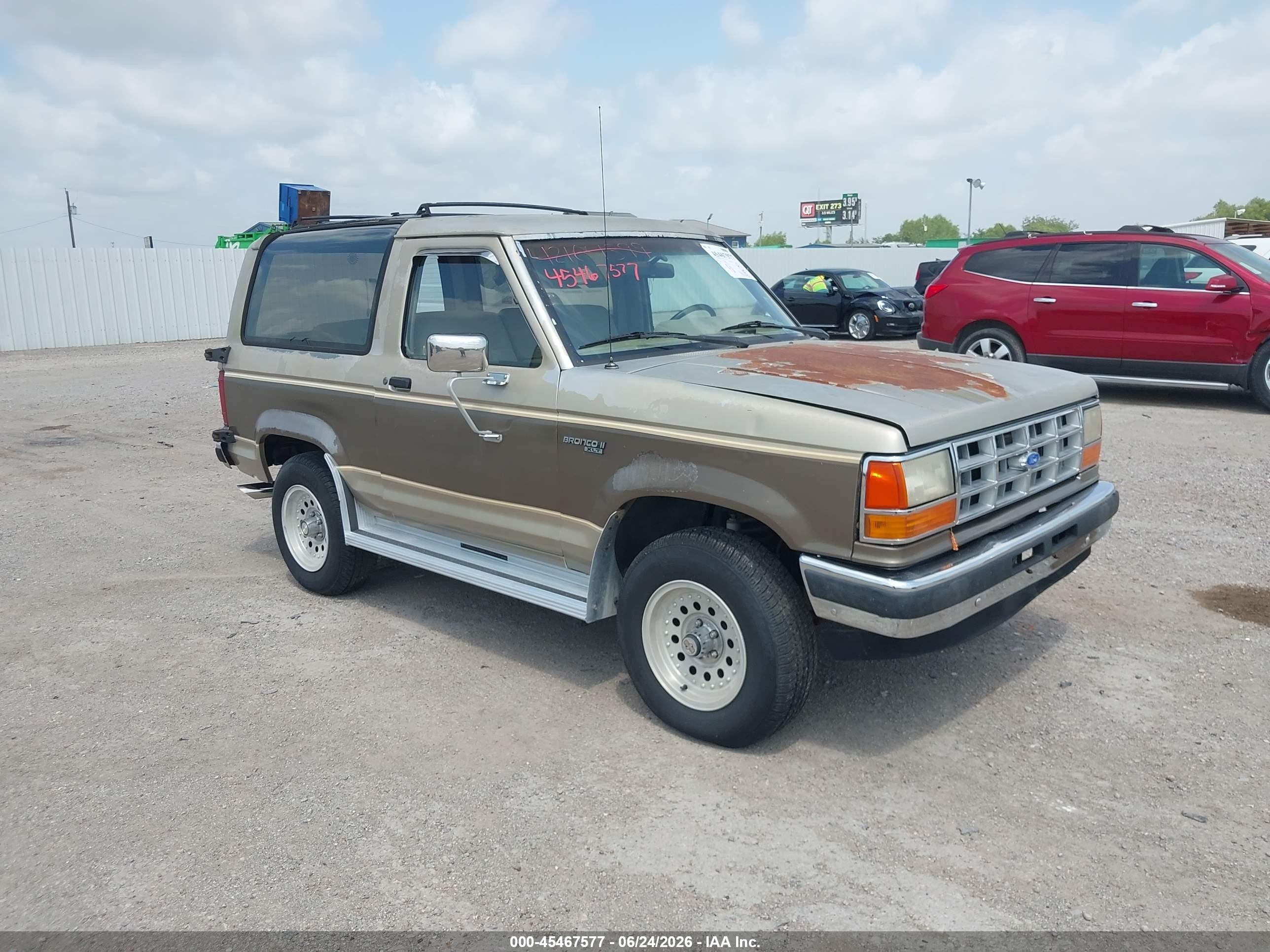1989 Ford Bronco Ii   Brown vin: 1FMCU14T2KUC62086