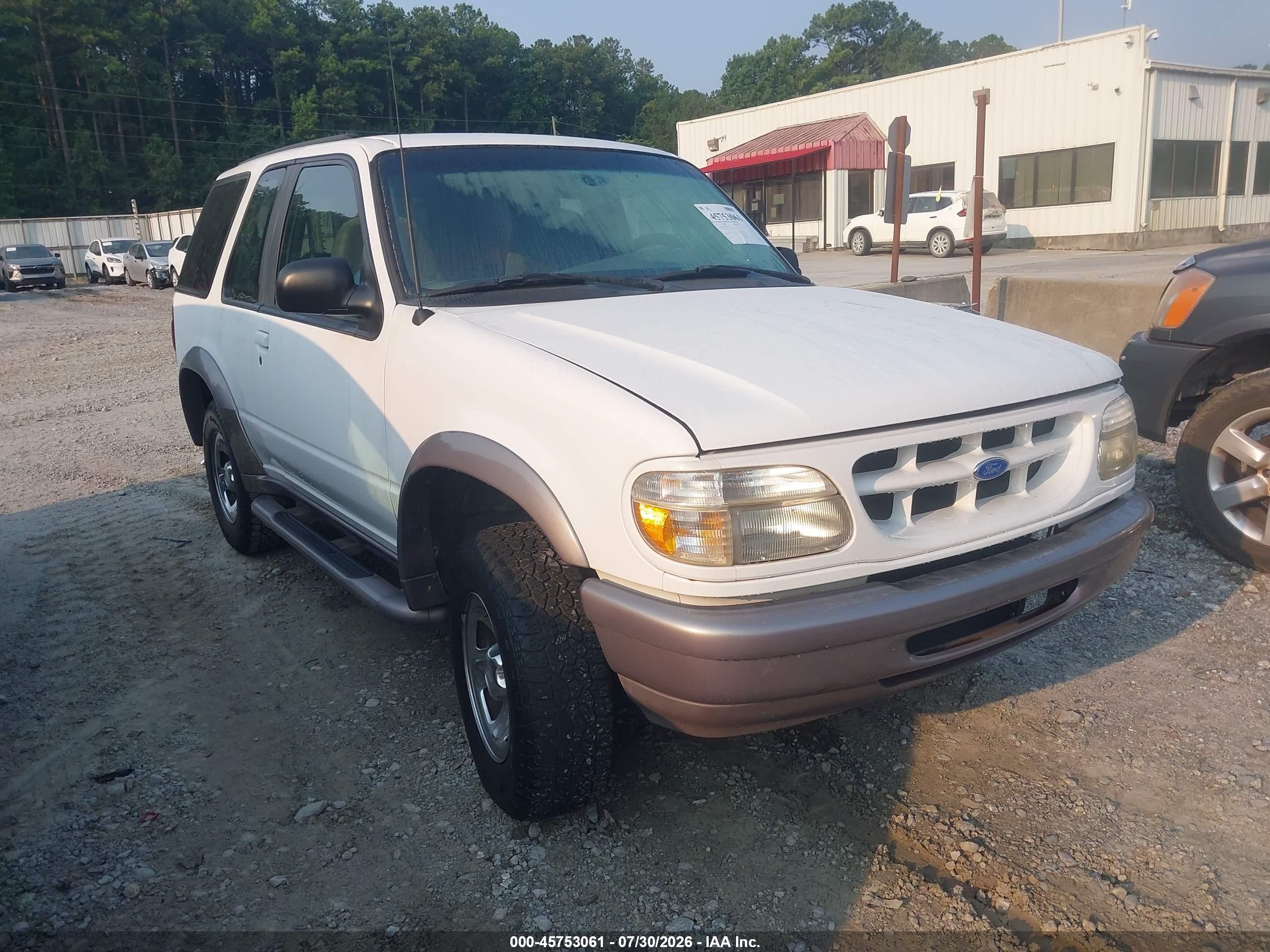 1997 Ford Explorer Sport/xl White vin: 1FMCU22X6VUC36204
