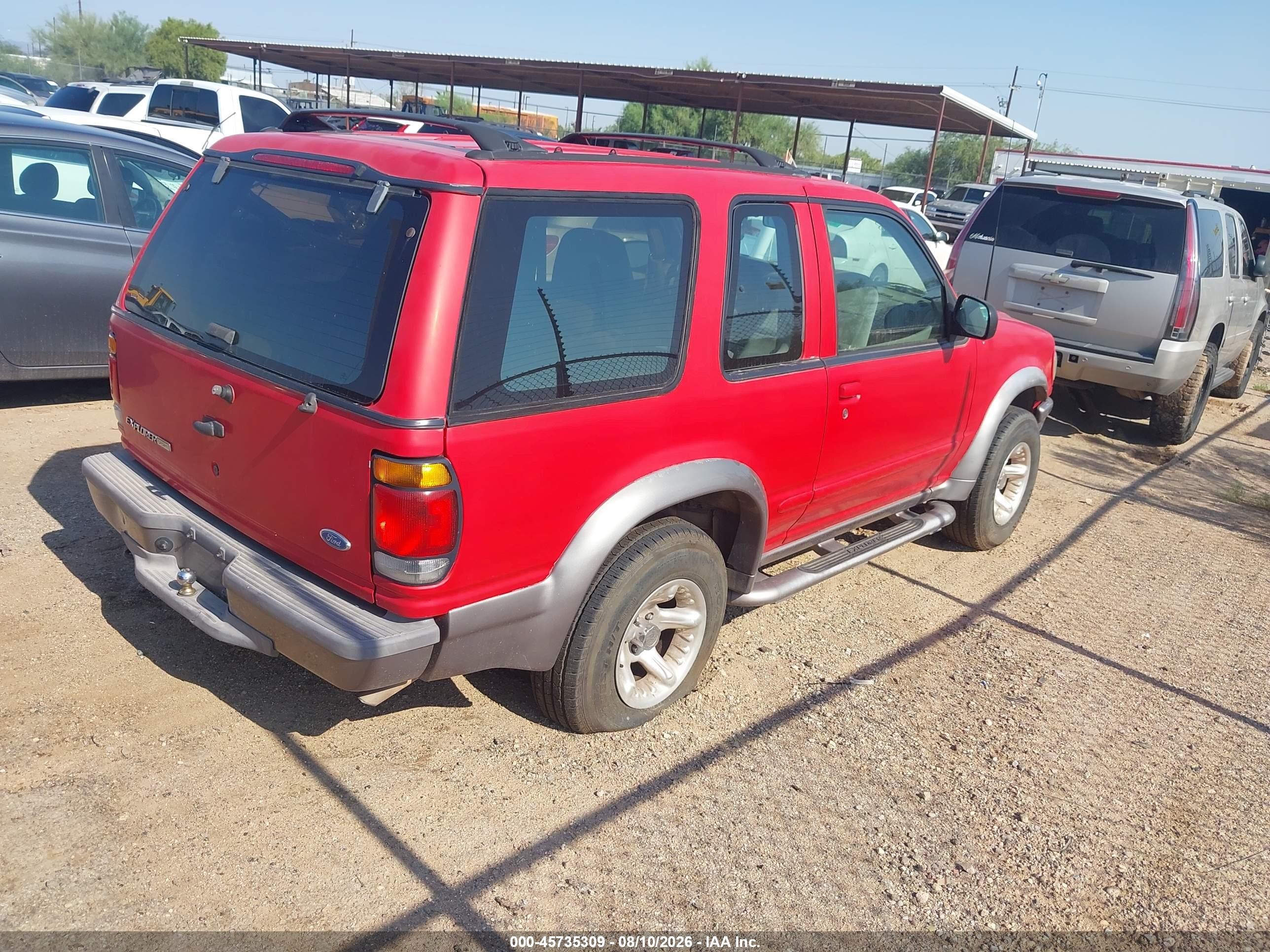 1997 Ford Explorer Sport/xl Красный vin: 1FMCU22X9VUB89511