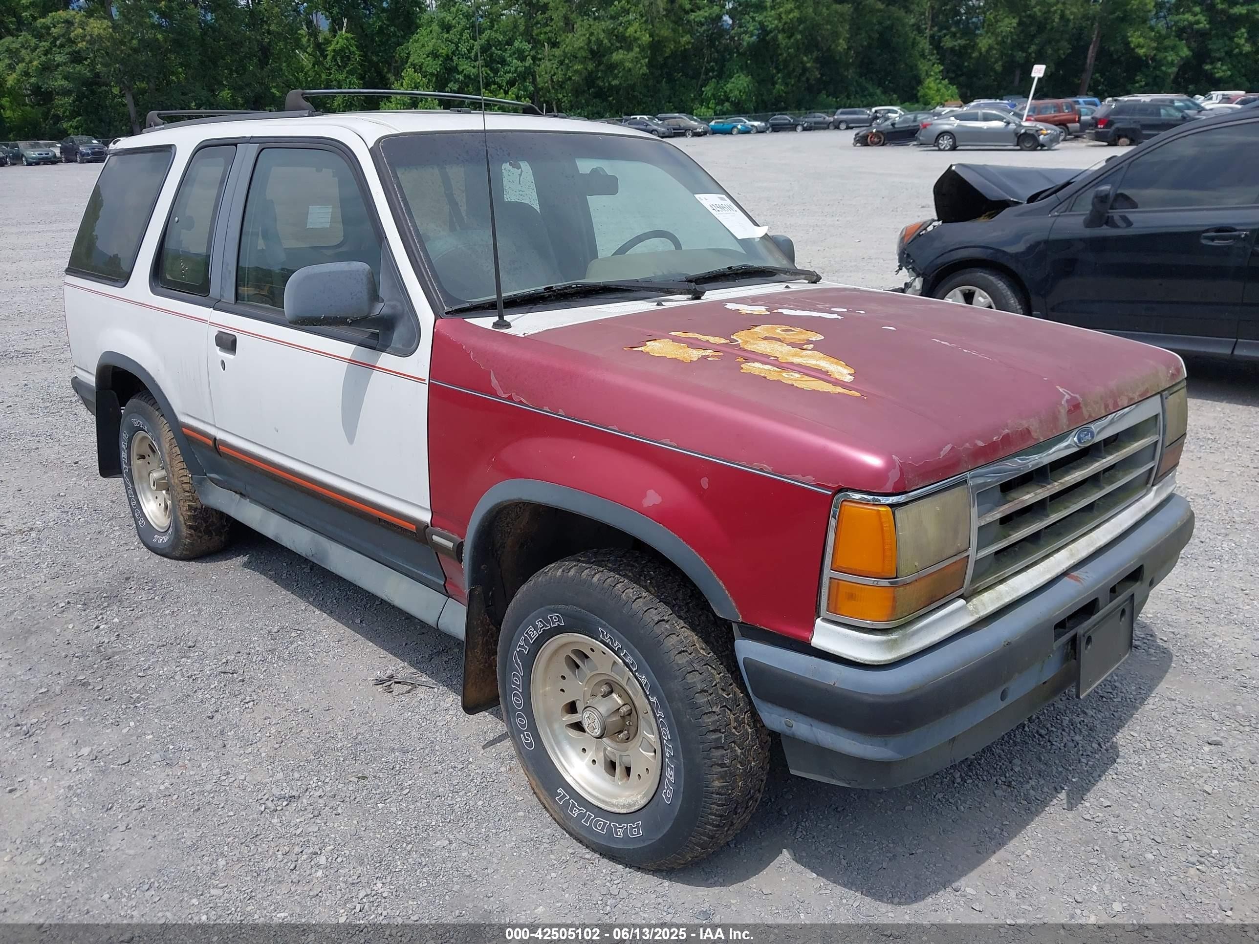 1994 Ford Explorer   White vin: 1FMCU24X6RUD62453