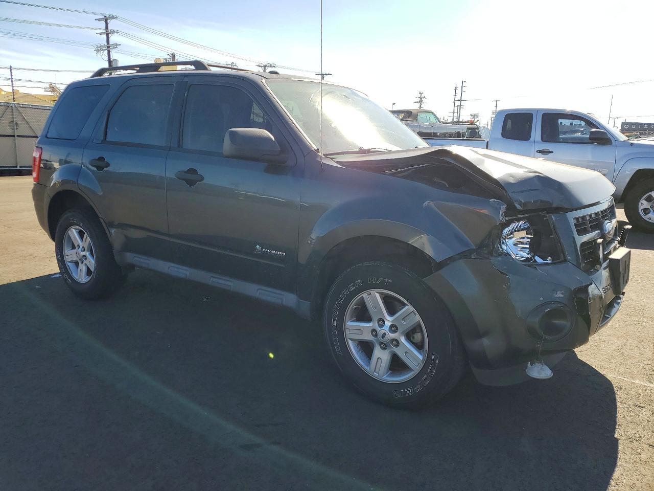 2009 Ford Escape Hybrid Gray vin: 1FMCU49319KA06926