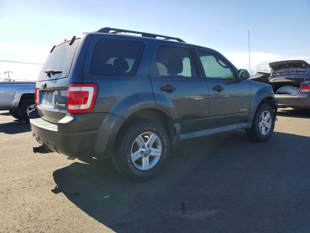 2009 Ford Escape Hybrid Gray vin: 1FMCU49319KA06926