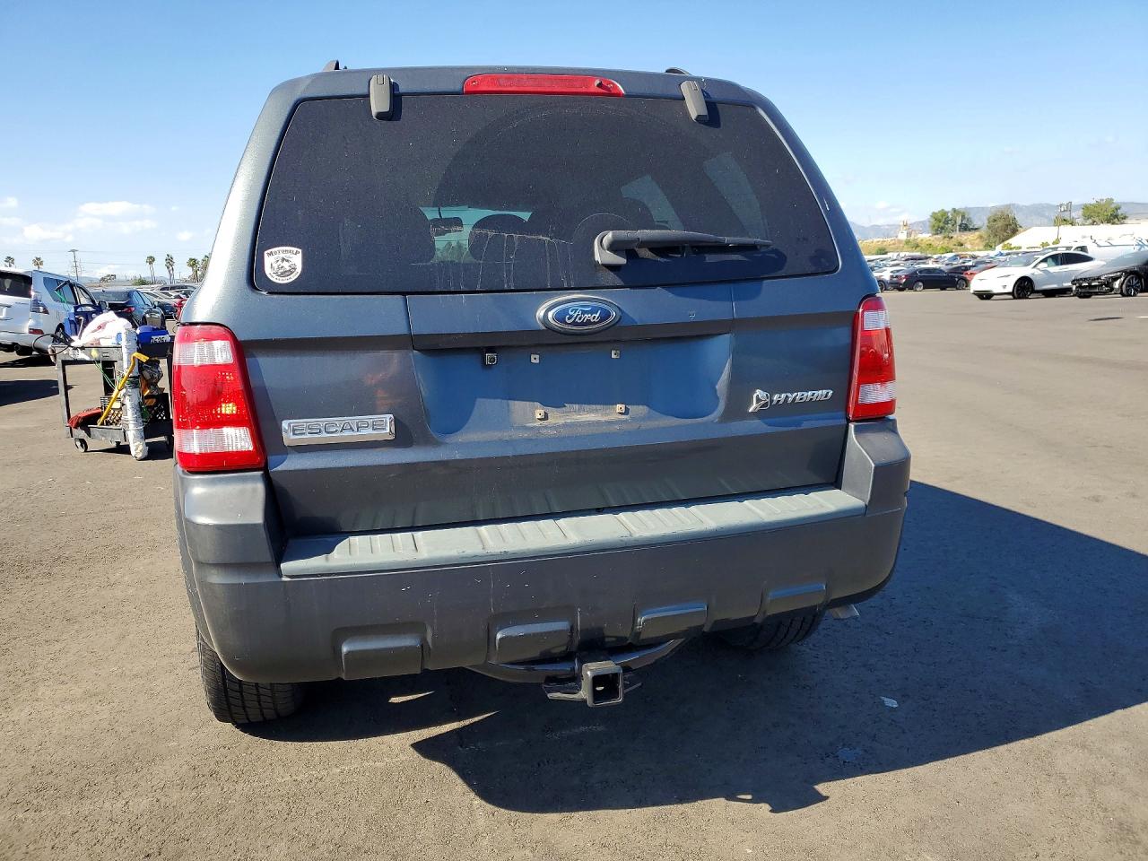 2009 Ford Escape Hybrid Gray vin: 1FMCU49319KA06926
