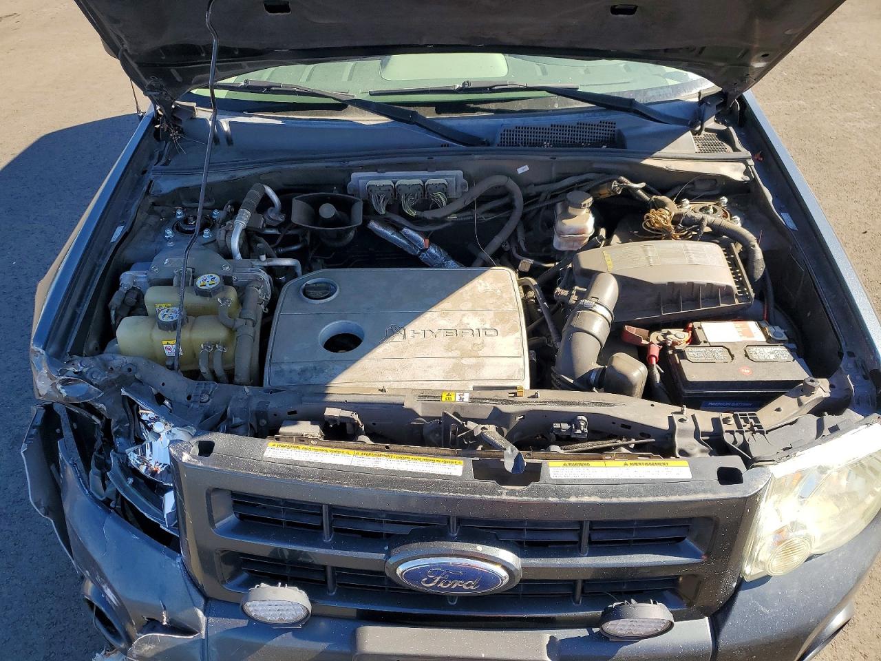 2009 Ford Escape Hybrid Gray vin: 1FMCU49319KA06926