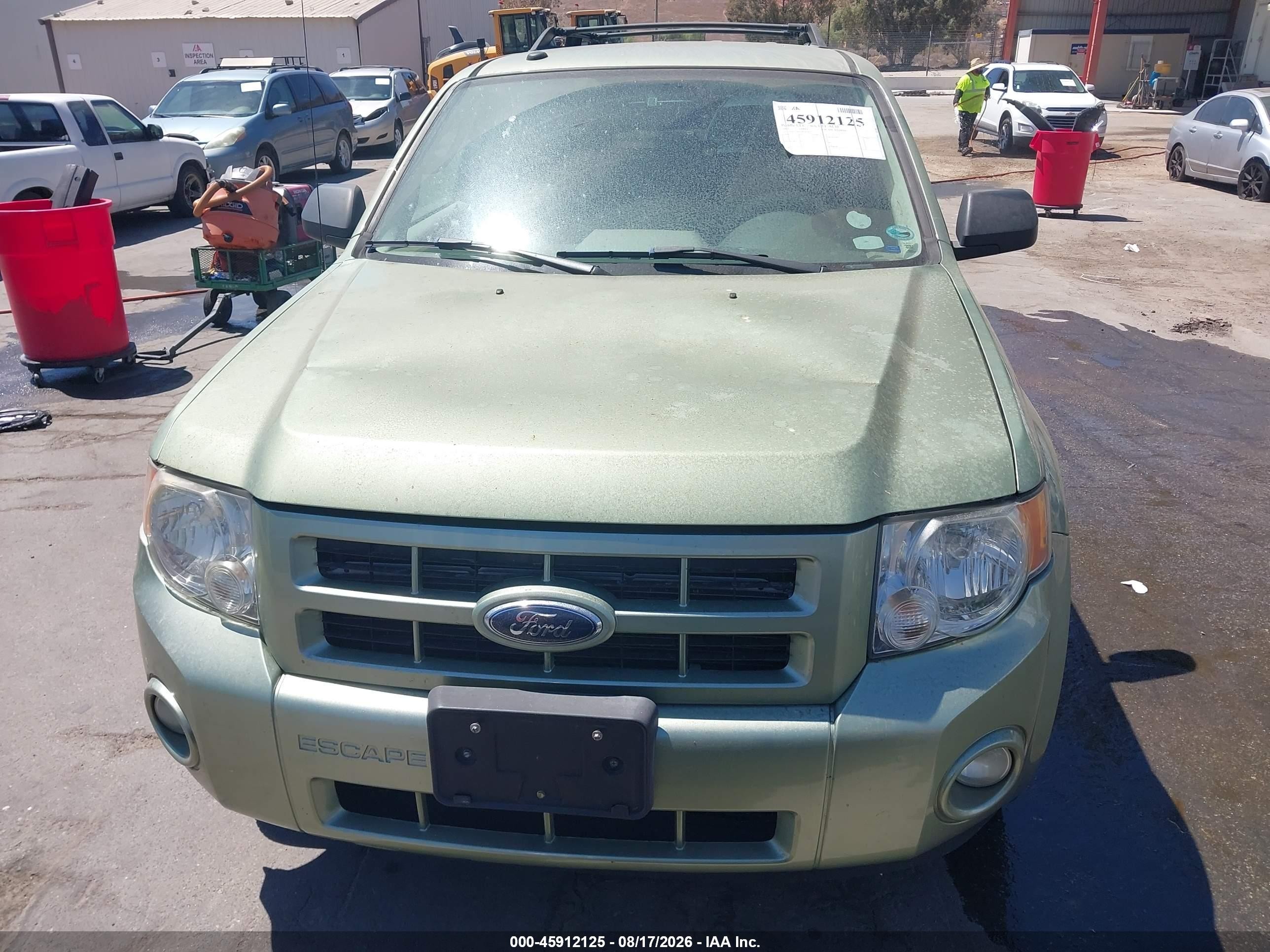 2009 Ford Escape Hybrid Limited Green vin: 1FMCU49319KA07820