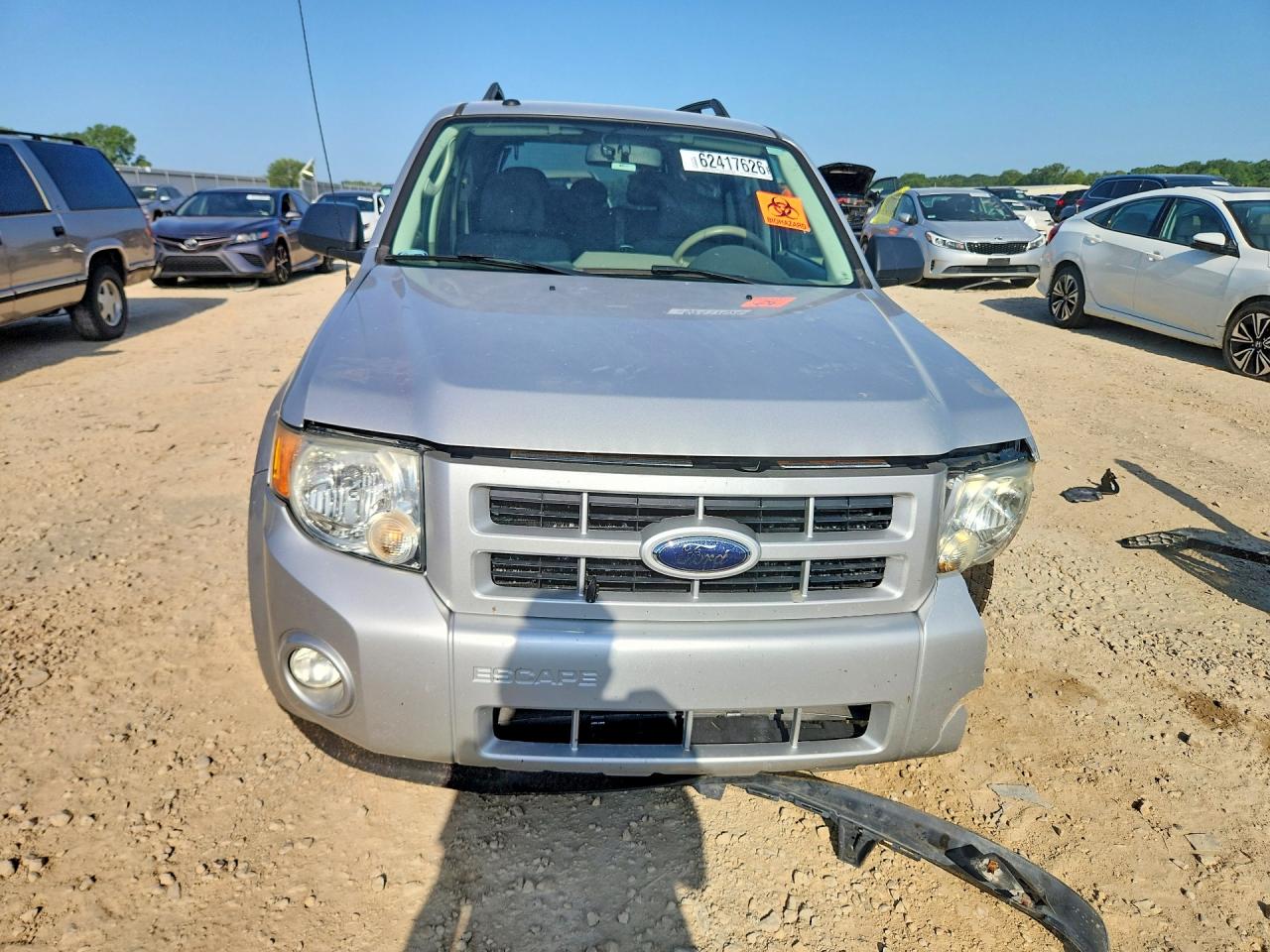 2009 Ford Escape Hybrid Серебряный vin: 1FMCU49319KA49369