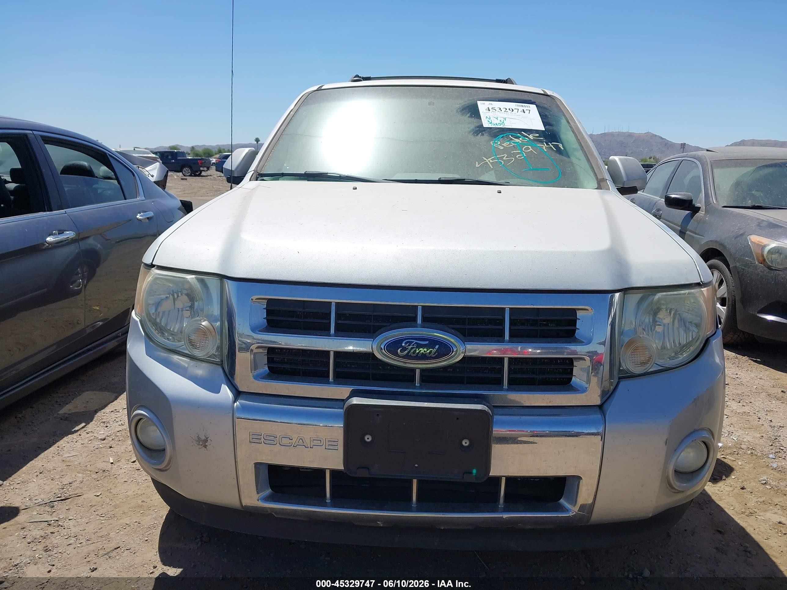 2009 Ford Escape Hybrid Limited Silver vin: 1FMCU49329KA80324