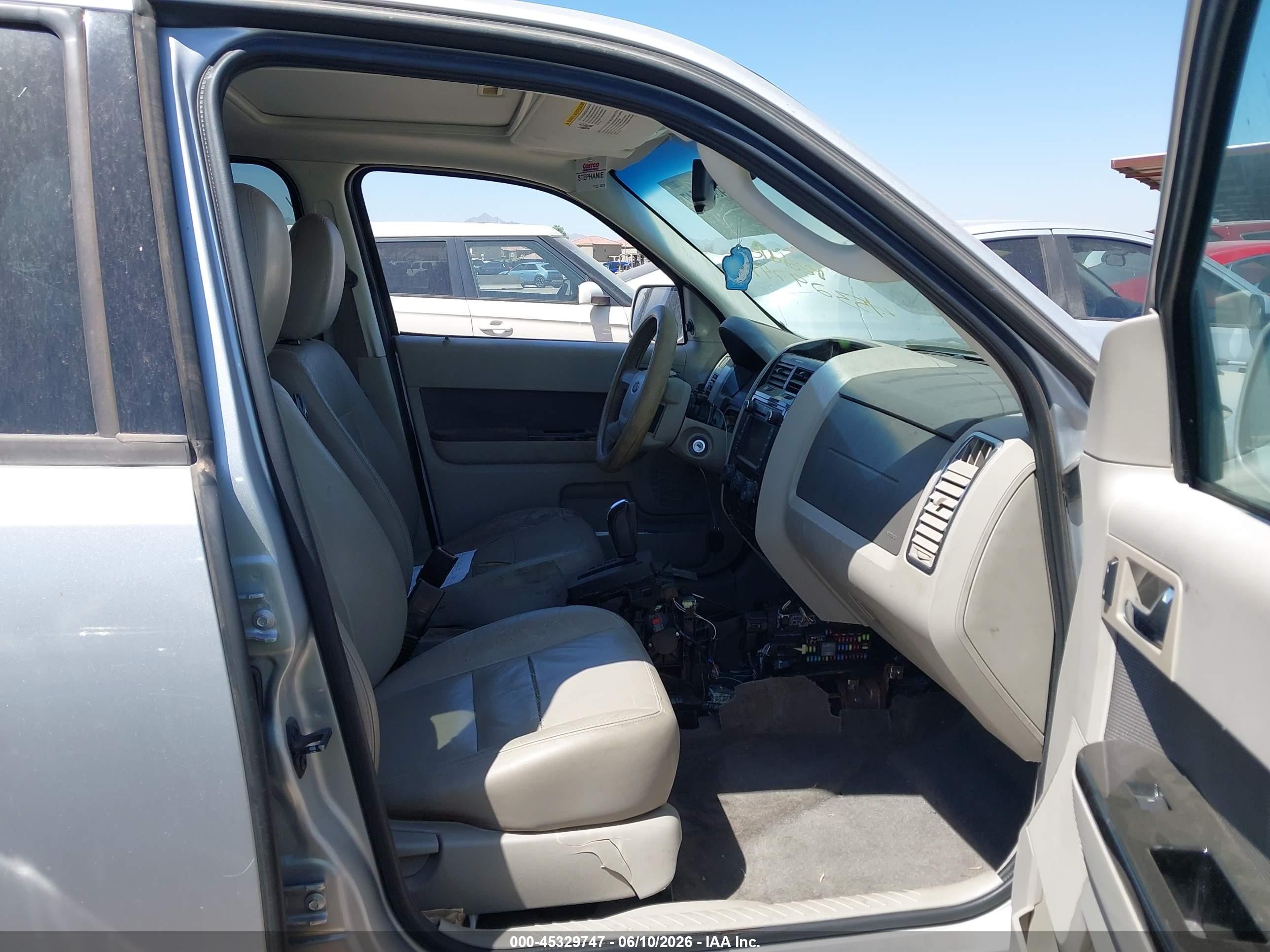 2009 Ford Escape Hybrid Limited Silver vin: 1FMCU49329KA80324