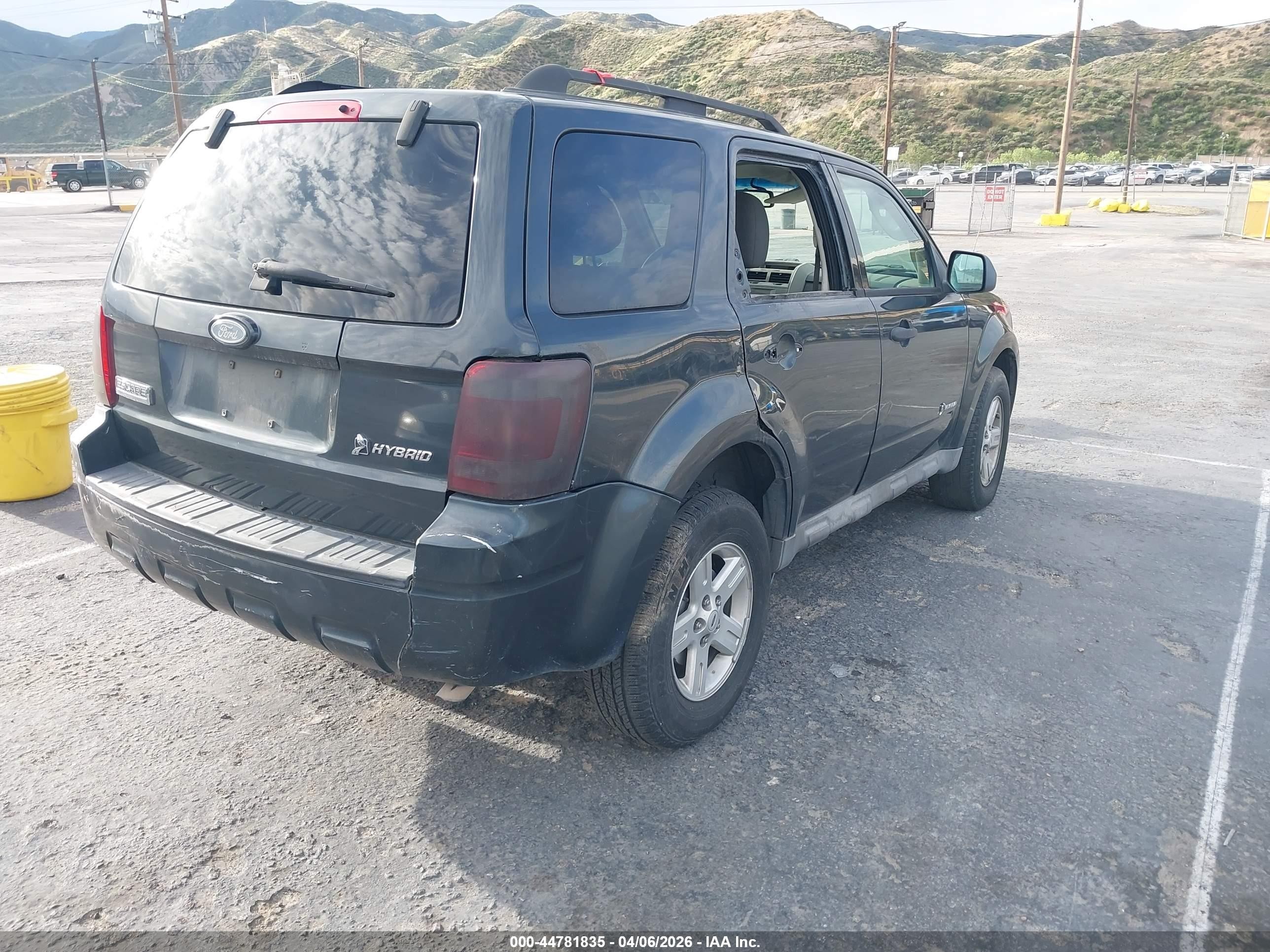 2009 Ford Escape Hybrid Limited Green vin: 1FMCU49329KA99987