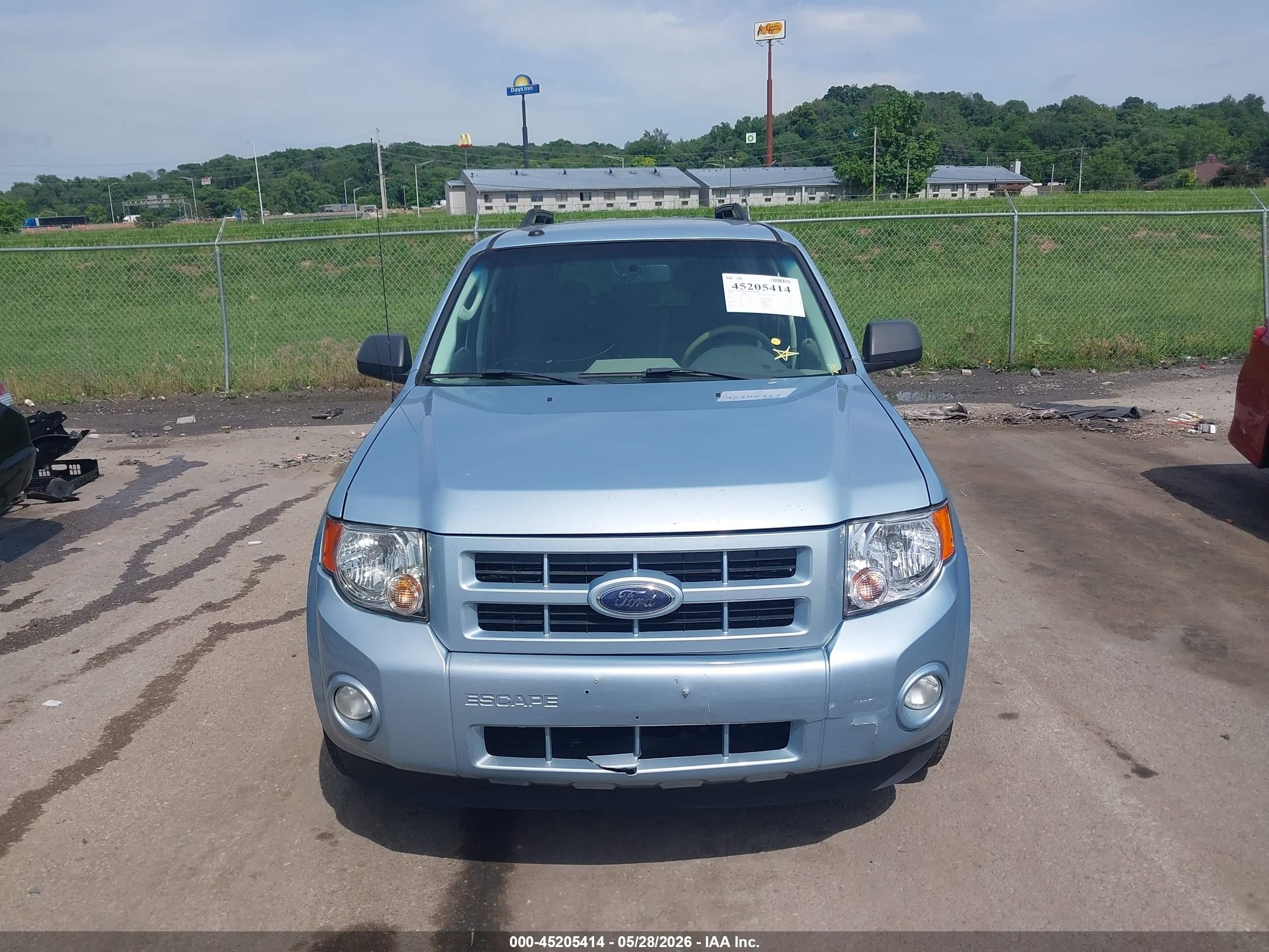 2009 Ford Escape Hybrid Limited Blue vin: 1FMCU49329KC57048