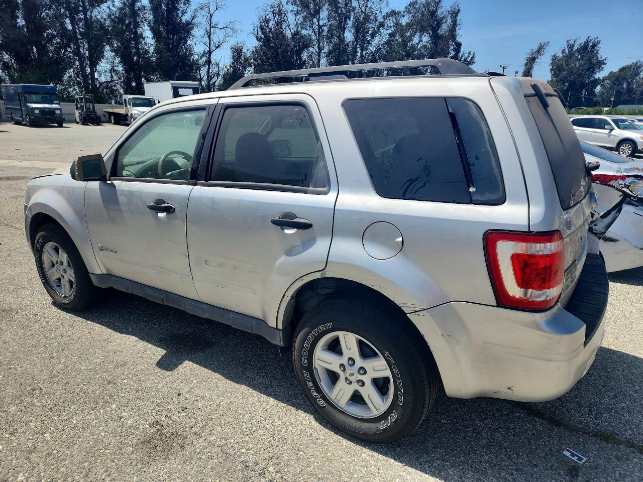 2009 Ford Escape Hybrid Silver vin: 1FMCU49339KB11466