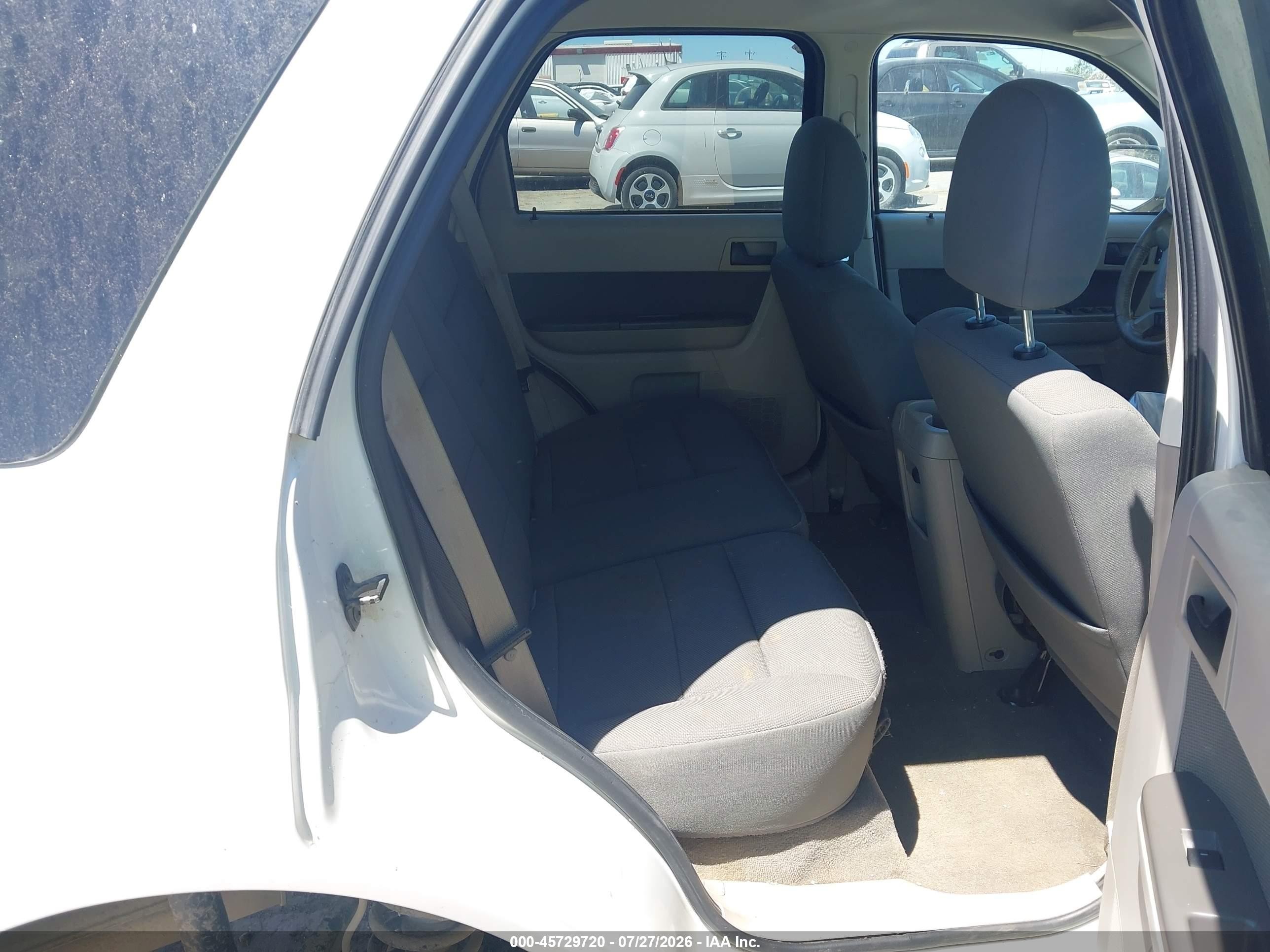 2009 Ford Escape Hybrid Limited Белый vin: 1FMCU49389KB46911