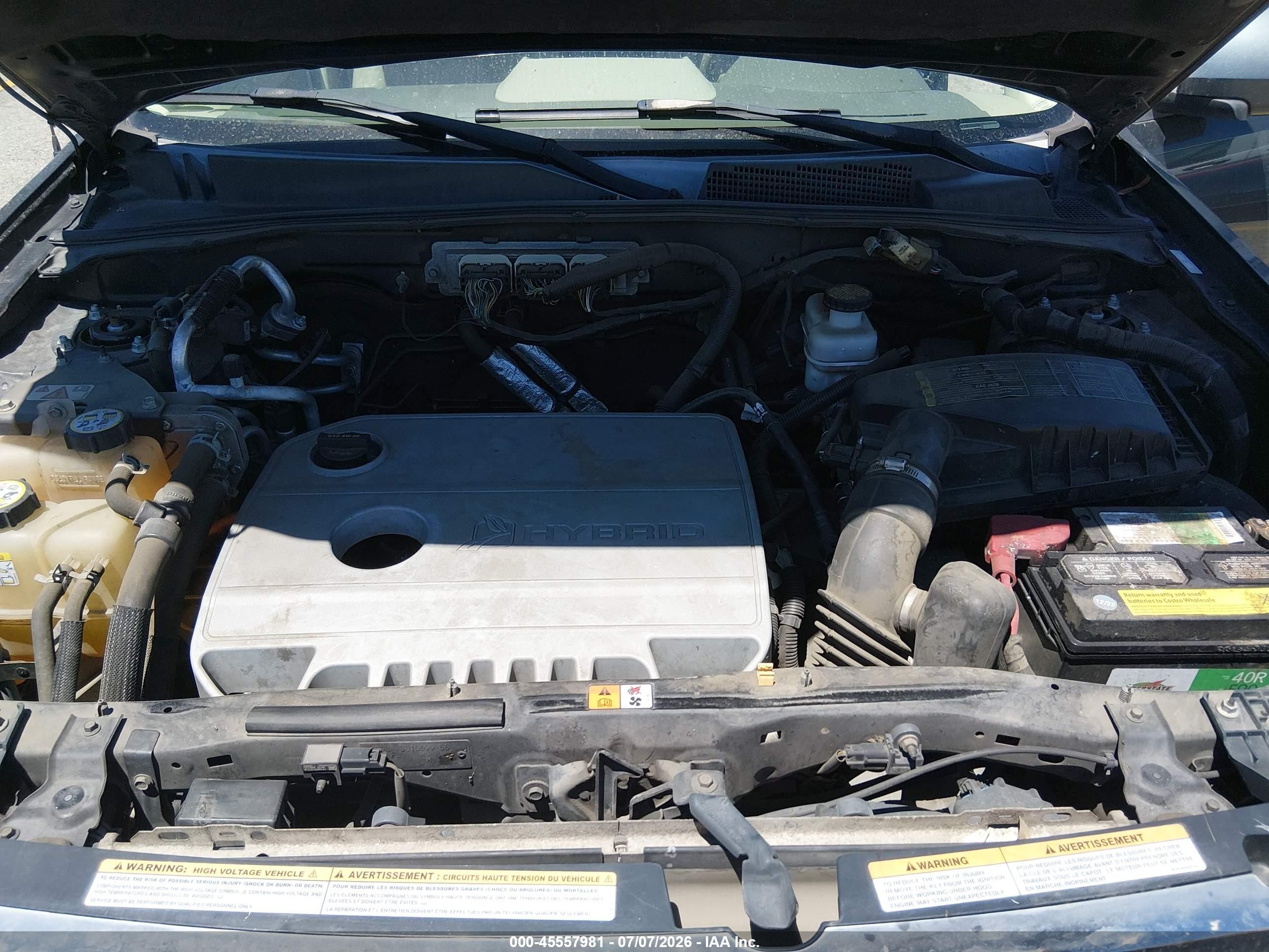 2009 Ford Escape Hybrid Limited Gray vin: 1FMCU49399KB02044