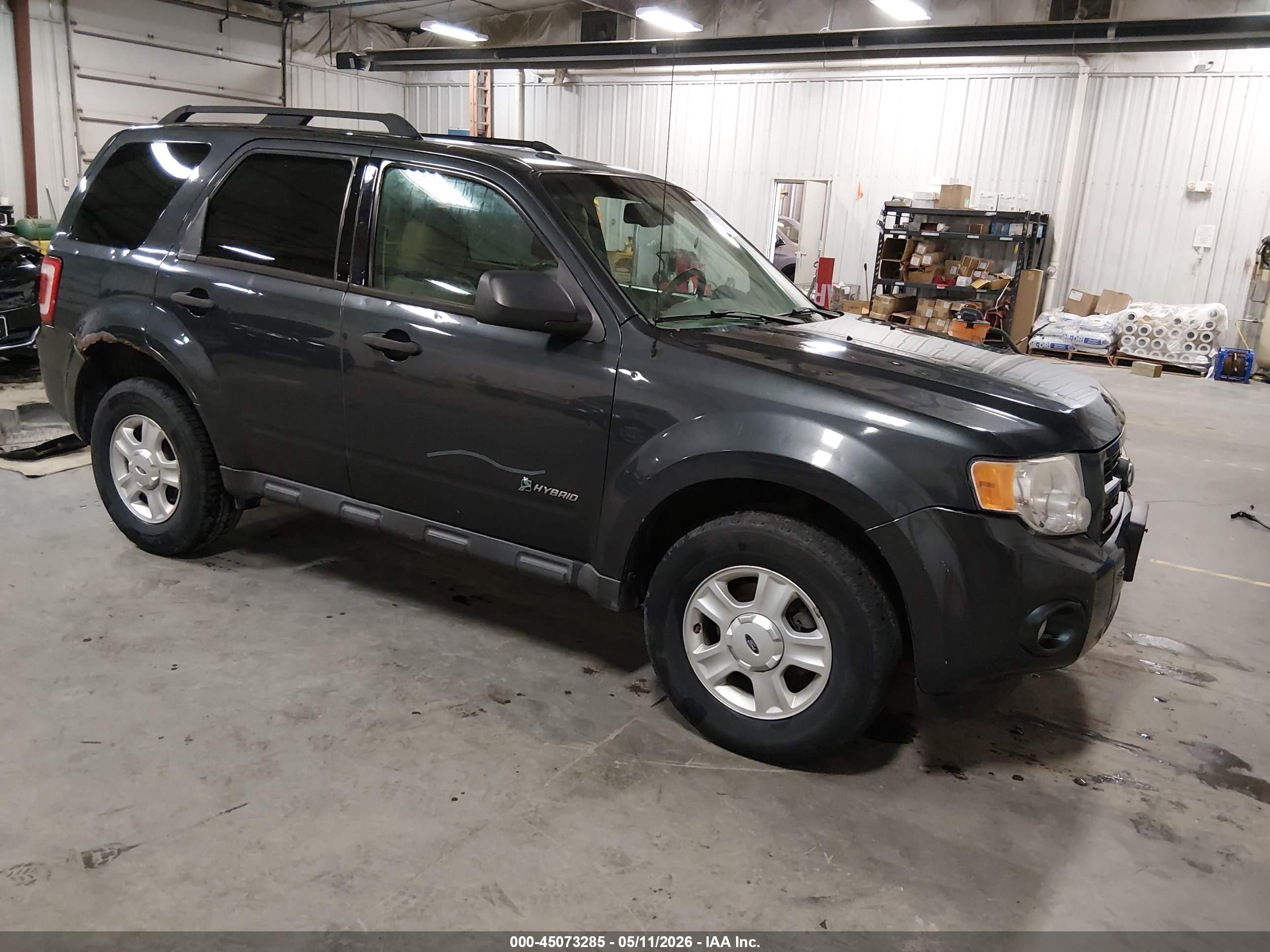 2009 Ford Escape Hybrid Limited Gray vin: 1FMCU49399KD16113
