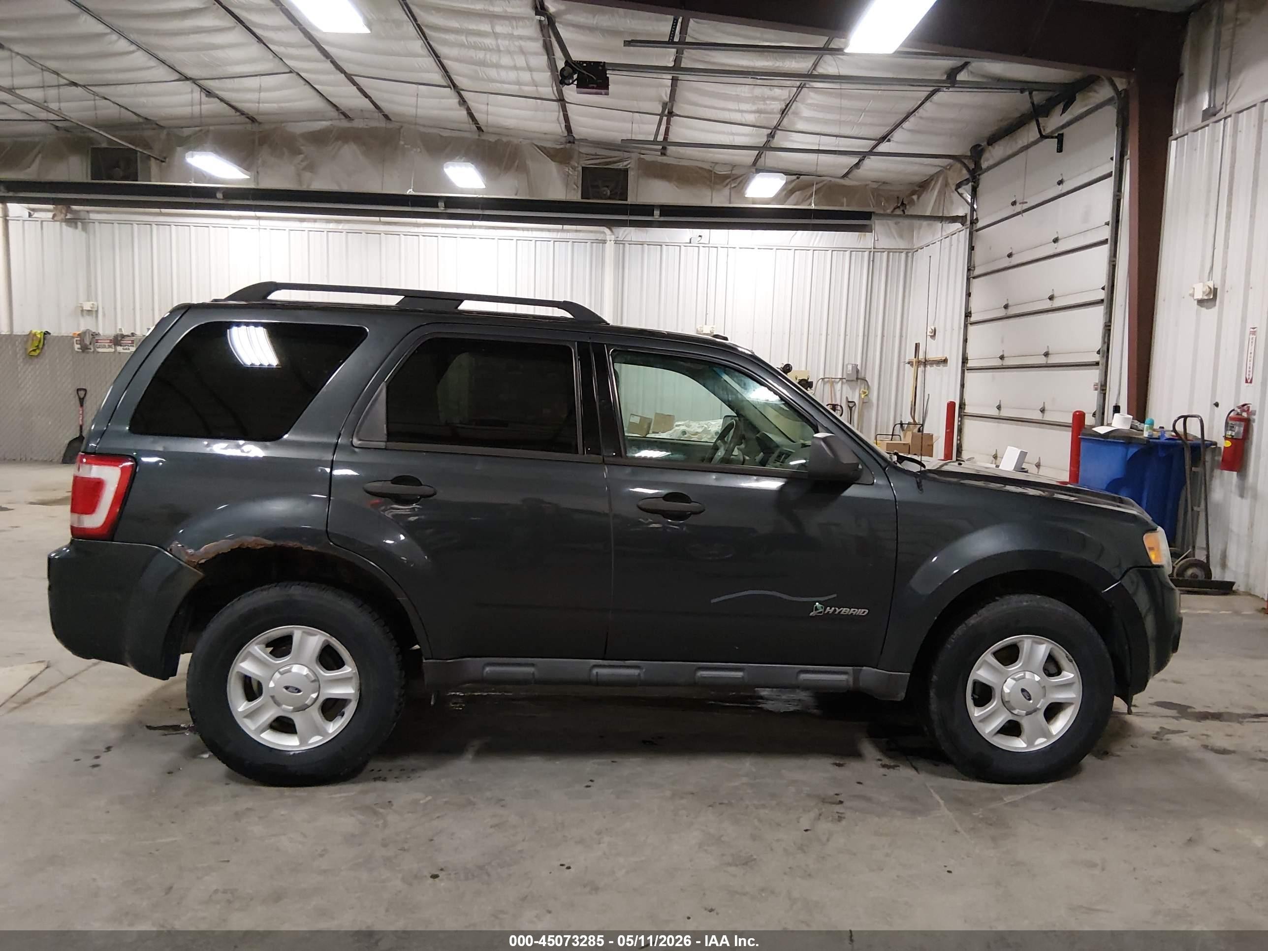 2009 Ford Escape Hybrid Limited Gray vin: 1FMCU49399KD16113