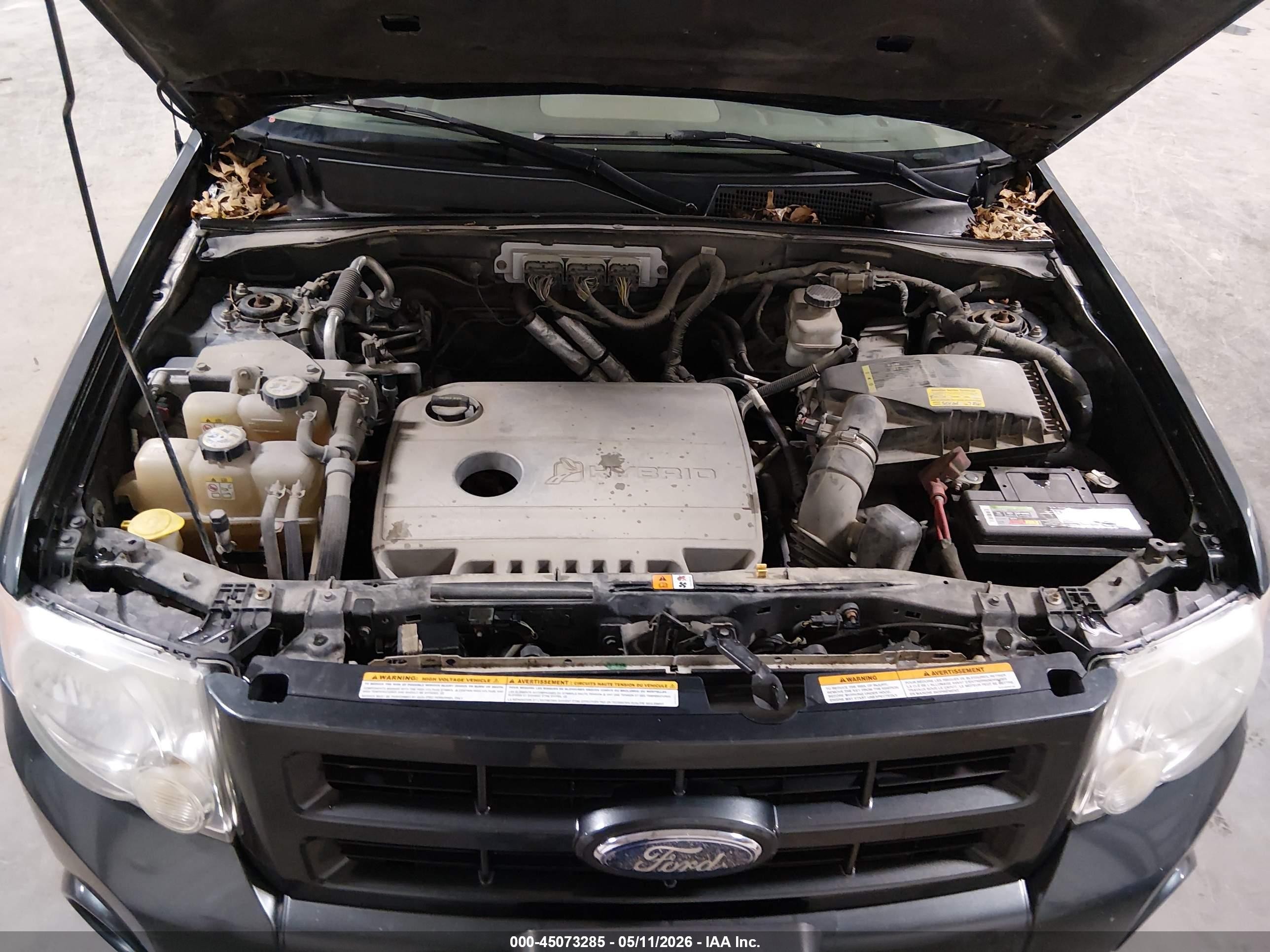 2009 Ford Escape Hybrid Limited Gray vin: 1FMCU49399KD16113