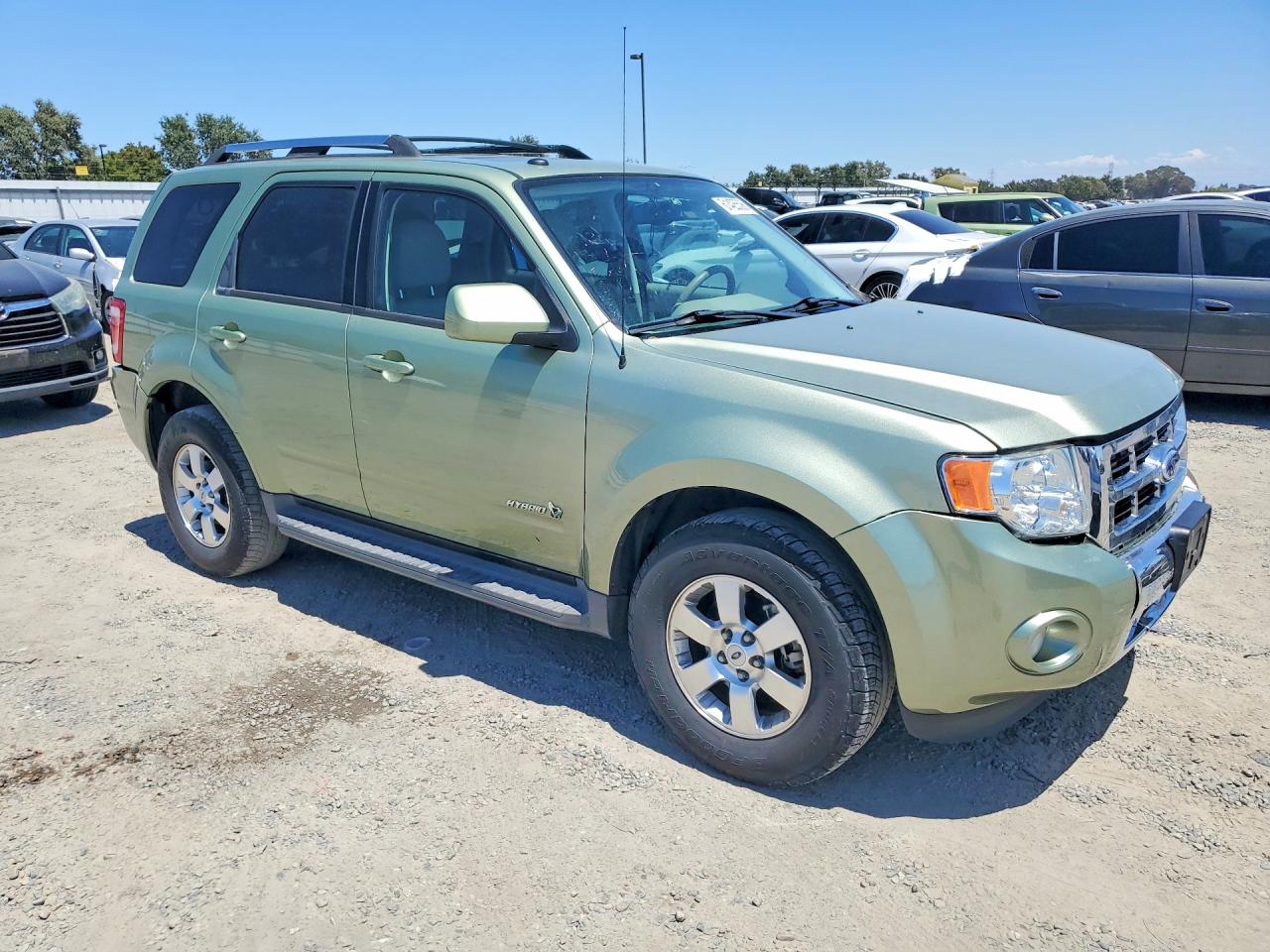 2009 Ford Escape Hybrid Green vin: 1FMCU493X9KA45238