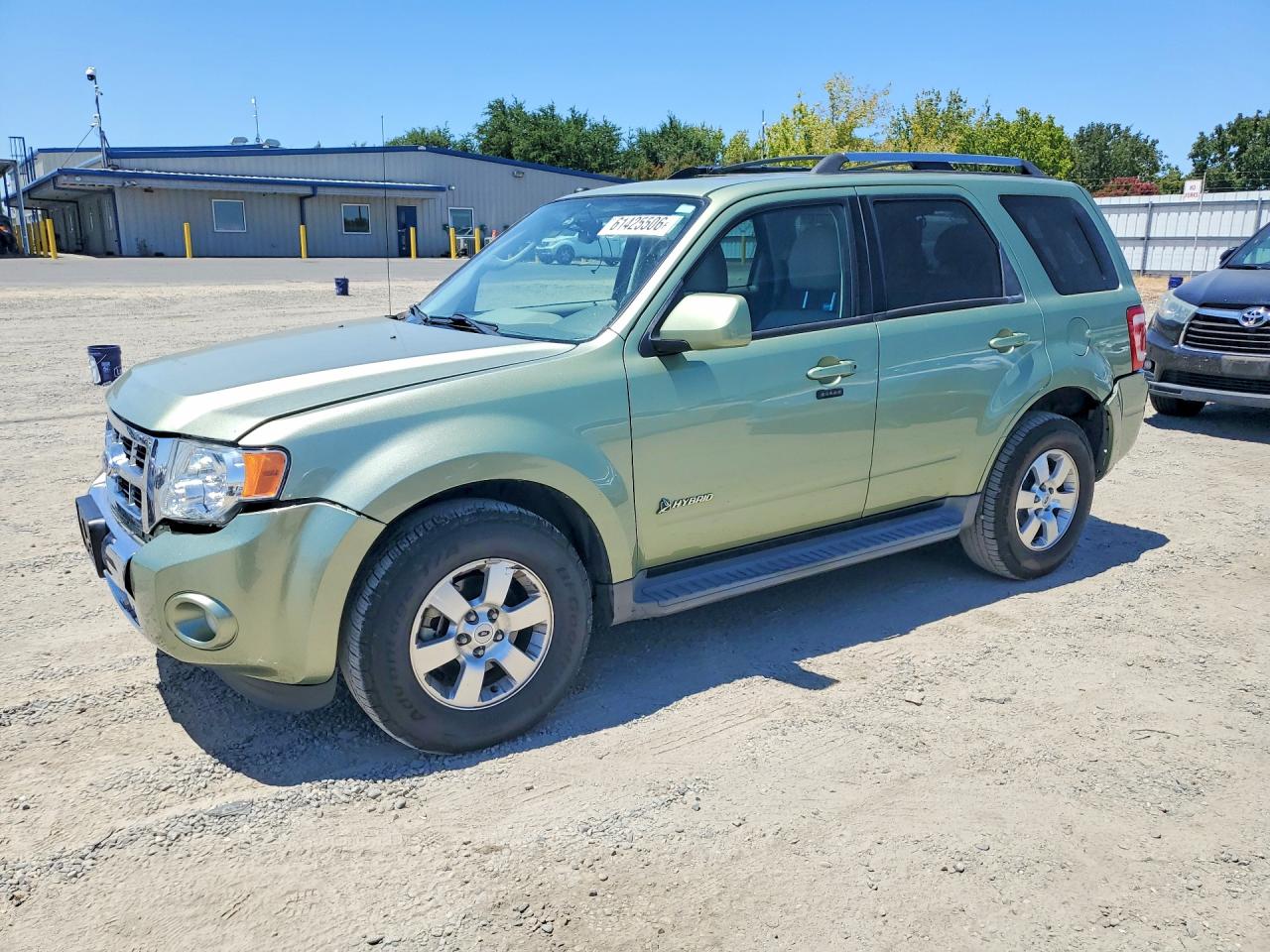 2009 Ford Escape Hybrid Green vin: 1FMCU493X9KA45238