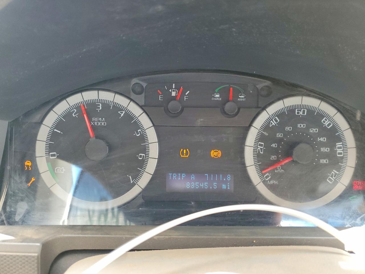 2009 Ford Escape Hybrid White vin: 1FMCU493X9KA71273