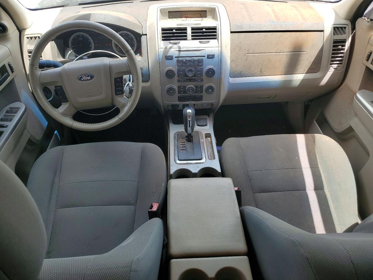 2009 Ford Escape Hybrid White vin: 1FMCU493X9KA71273