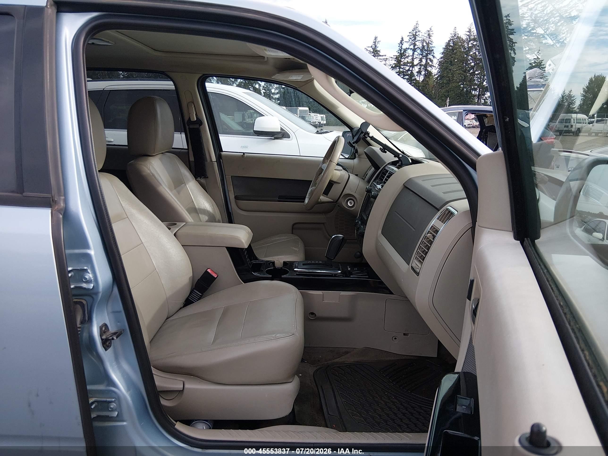 2009 Ford Escape Hybrid Limited Light Blue vin: 1FMCU493X9KA92978