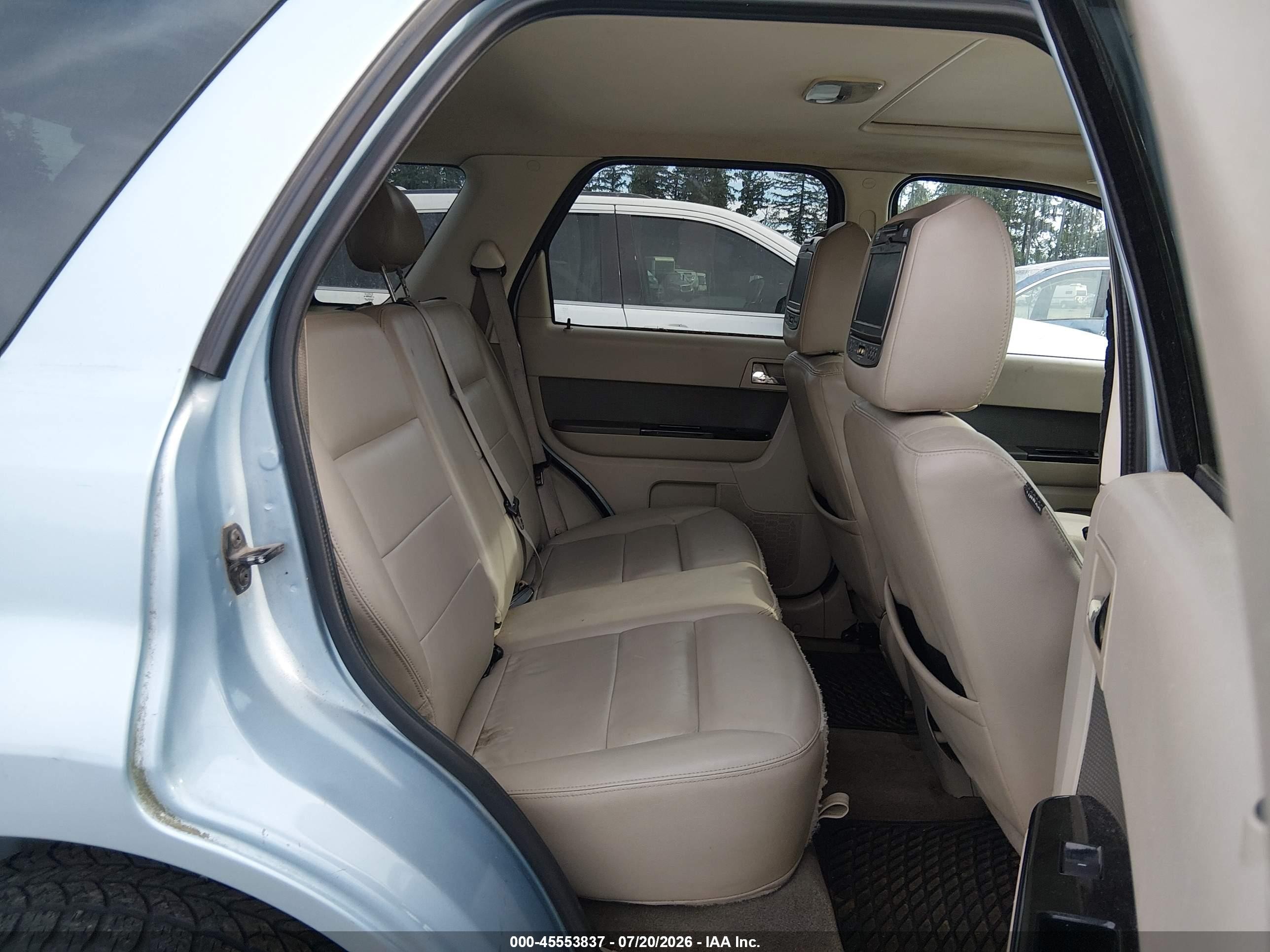 2009 Ford Escape Hybrid Limited Light Blue vin: 1FMCU493X9KA92978