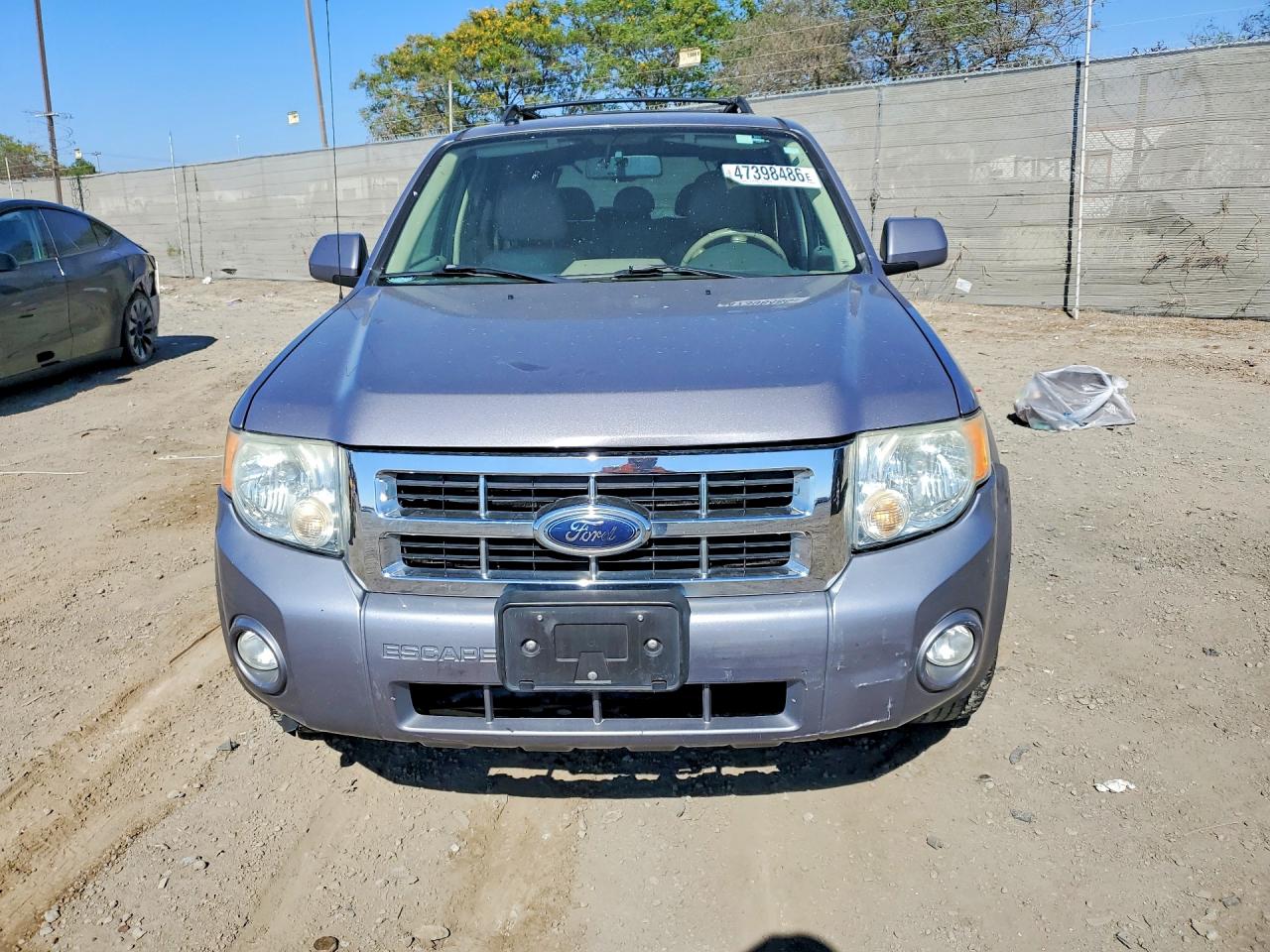 2008 Ford Escape Hev Gray vin: 1FMCU49H08KE51622