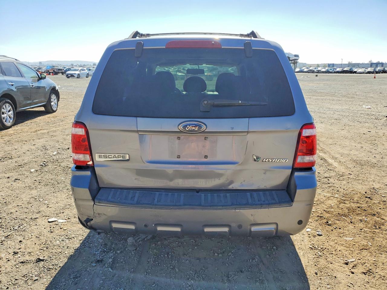 2008 Ford Escape Hev Gray vin: 1FMCU49H08KE51622