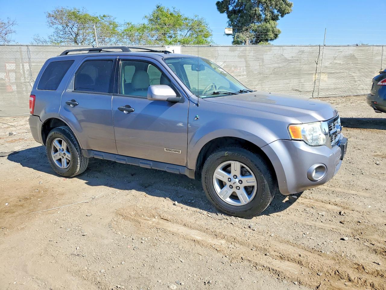 2008 Ford Escape Hev Gray vin: 1FMCU49H08KE51622