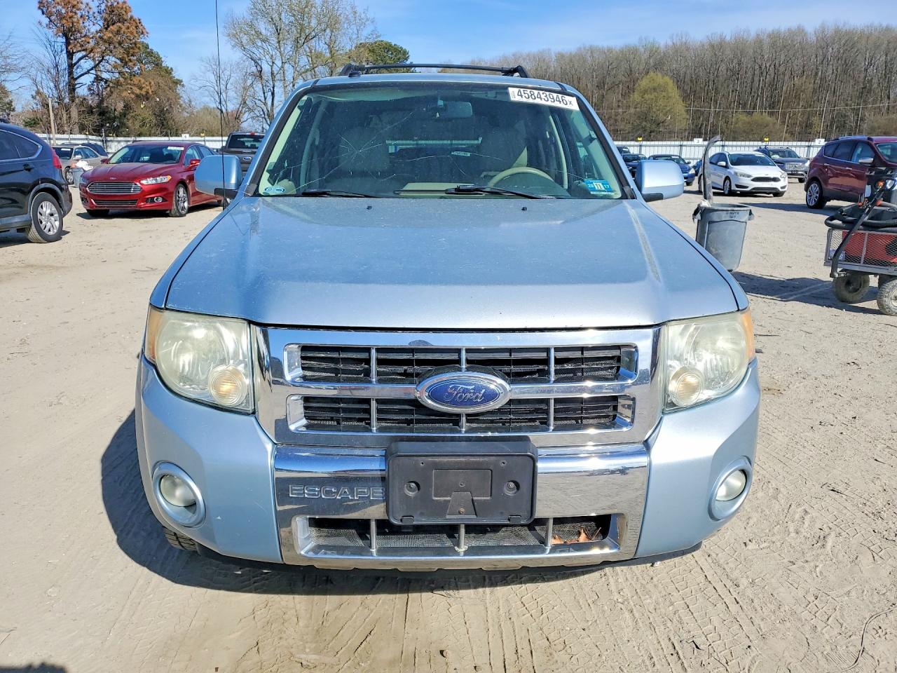 2008 Ford Escape Hev Blue vin: 1FMCU49H08KE68923