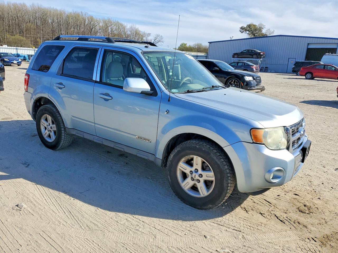 2008 Ford Escape Hev Blue vin: 1FMCU49H08KE68923