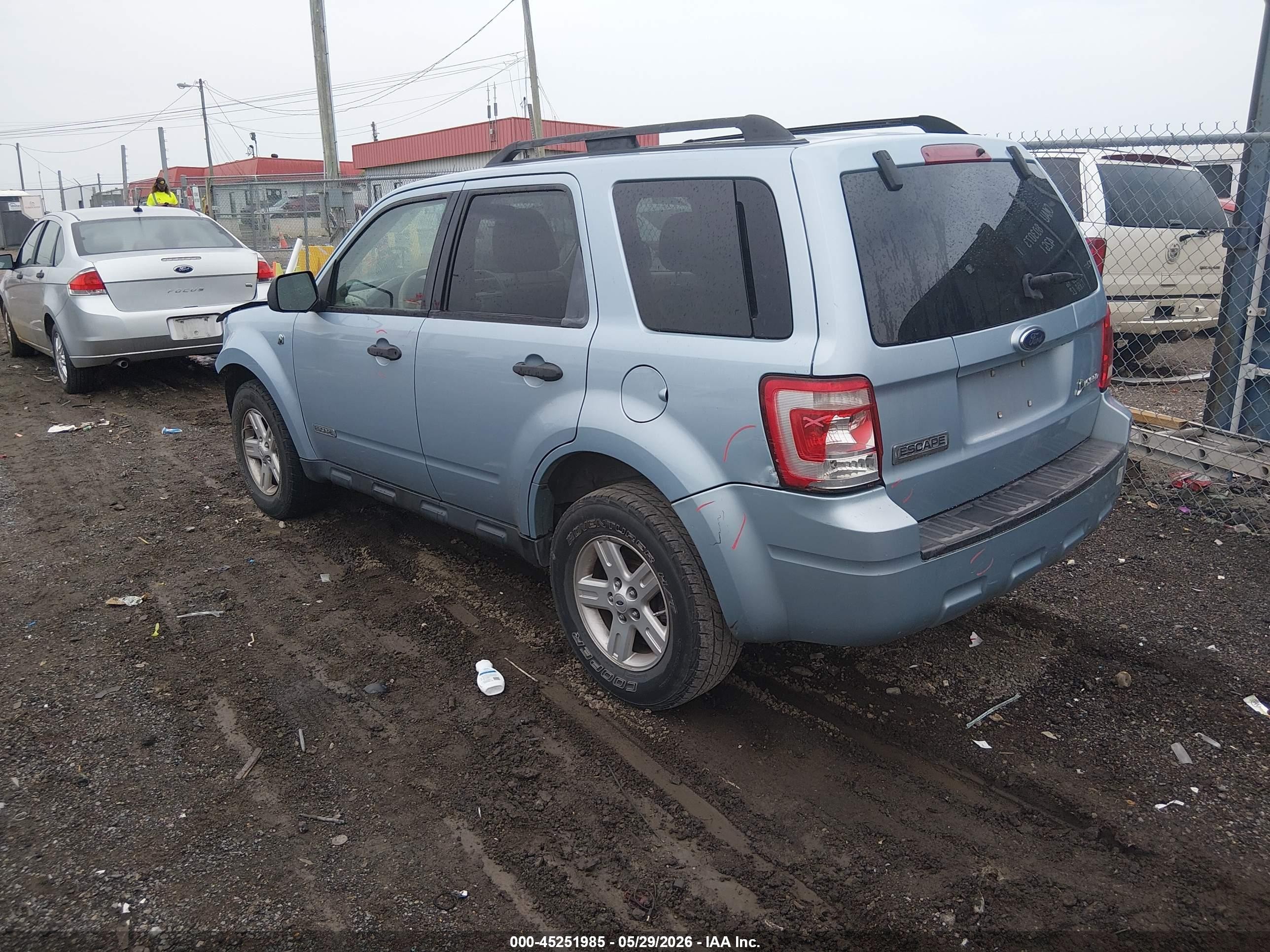 2008 Ford Escape Hybrid   Бежевый vin: 1FMCU49H18KA76243