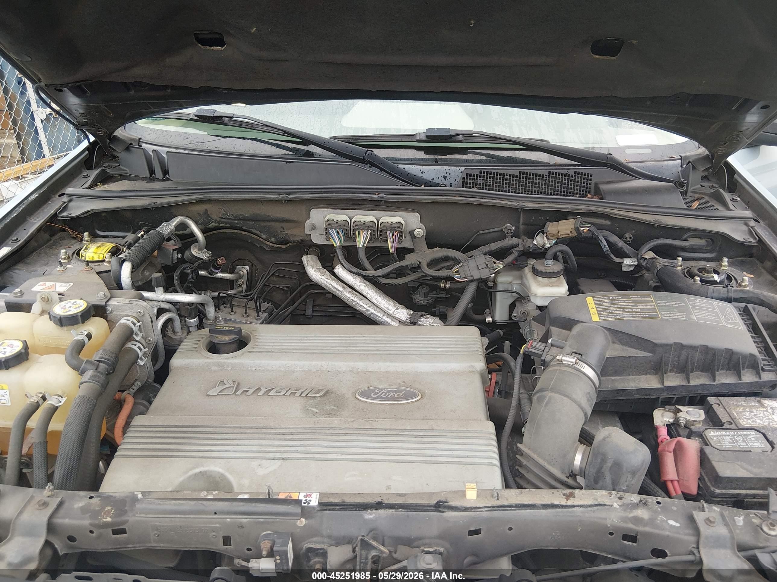 2008 Ford Escape Hybrid   Бежевый vin: 1FMCU49H18KA76243