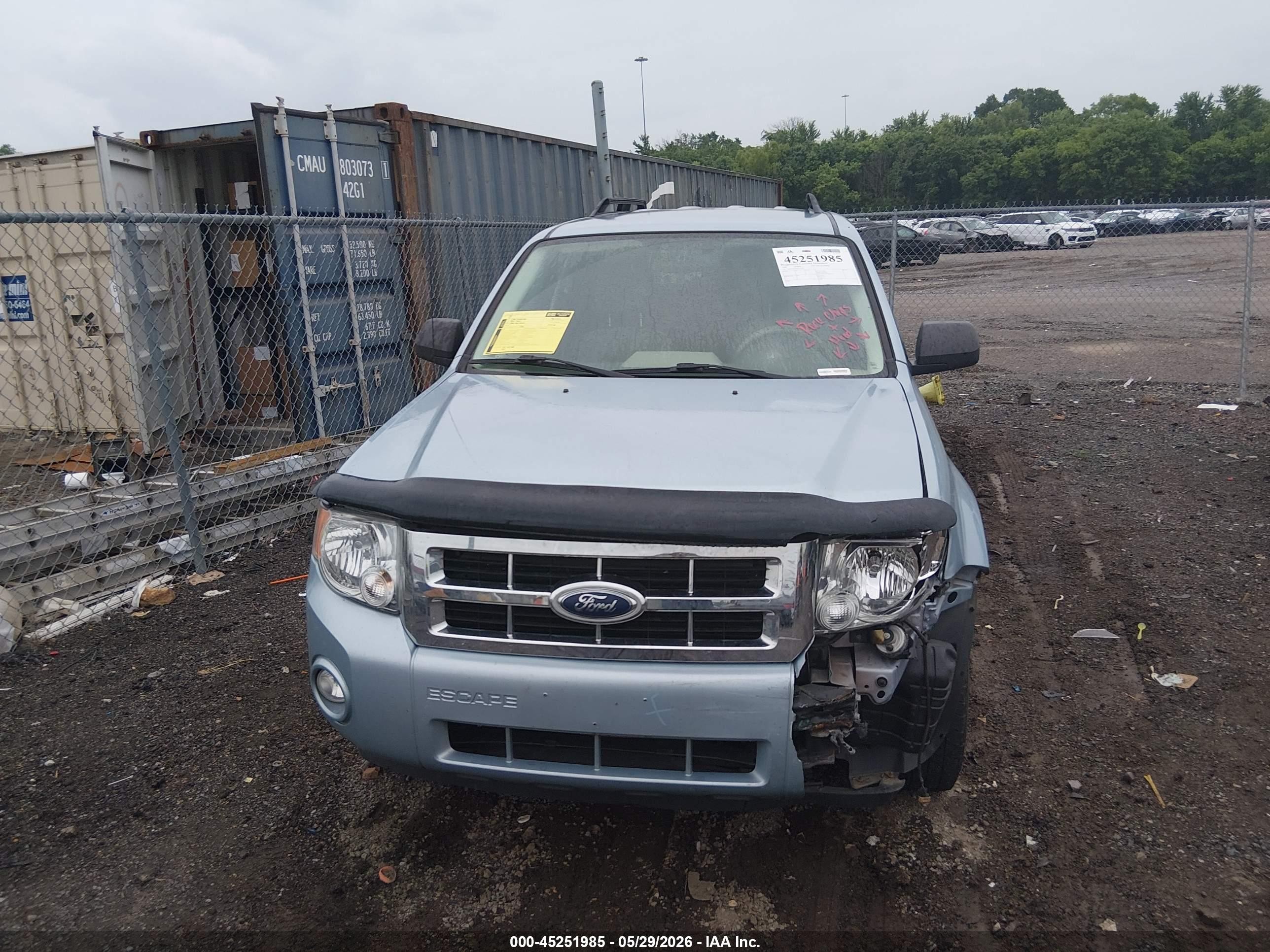 2008 Ford Escape Hybrid   Бежевый vin: 1FMCU49H18KA76243