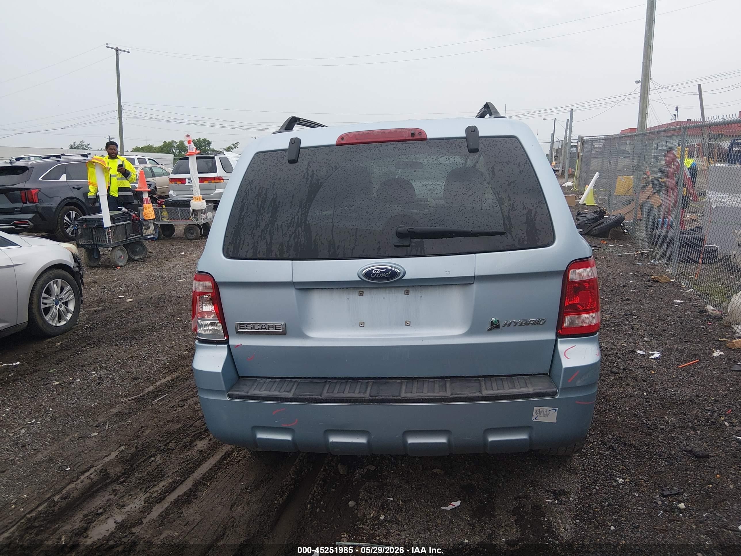 2008 Ford Escape Hybrid   Бежевый vin: 1FMCU49H18KA76243