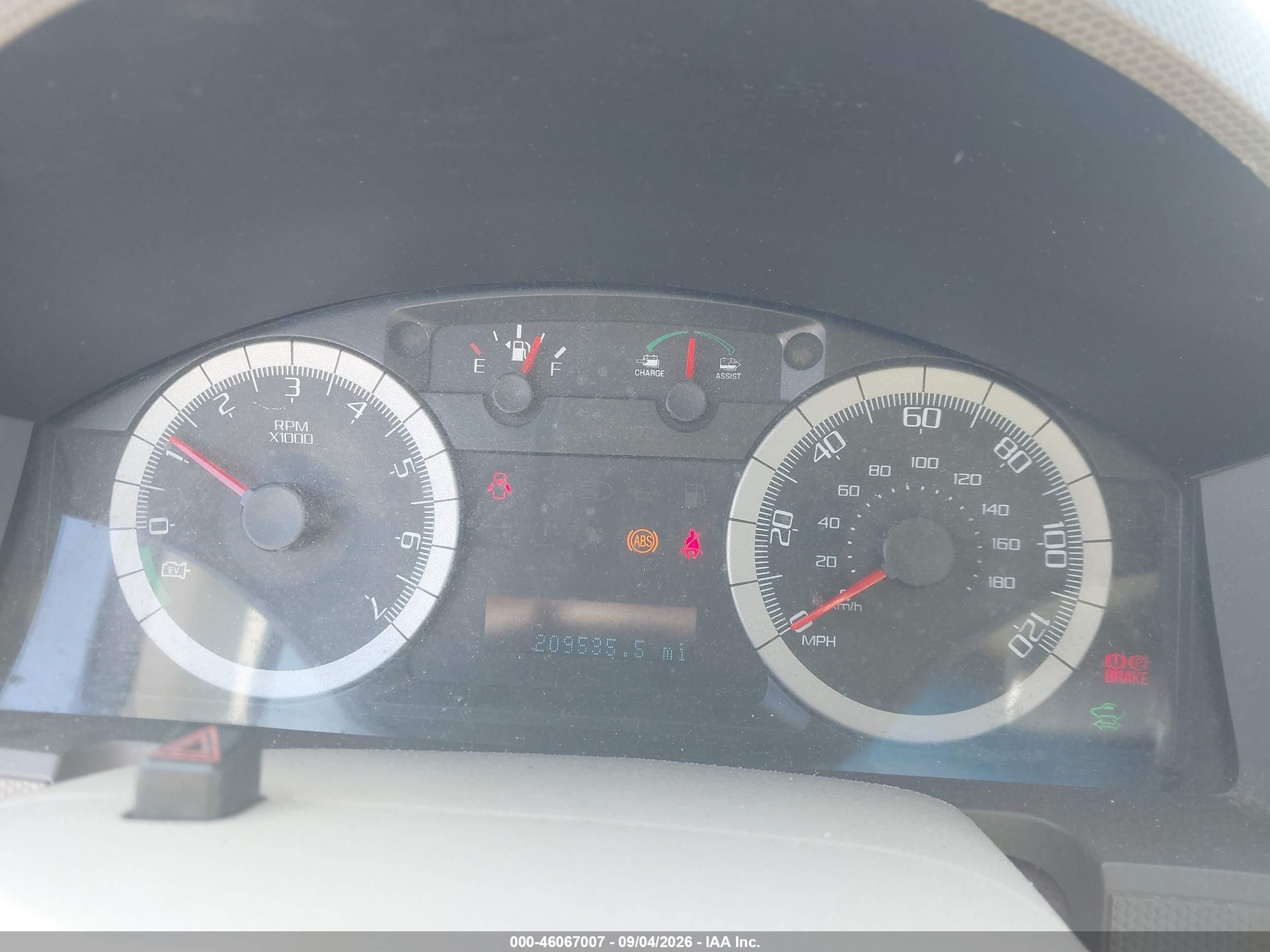 2008 Ford Escape Hybrid   Blue vin: 1FMCU49H18KD84237