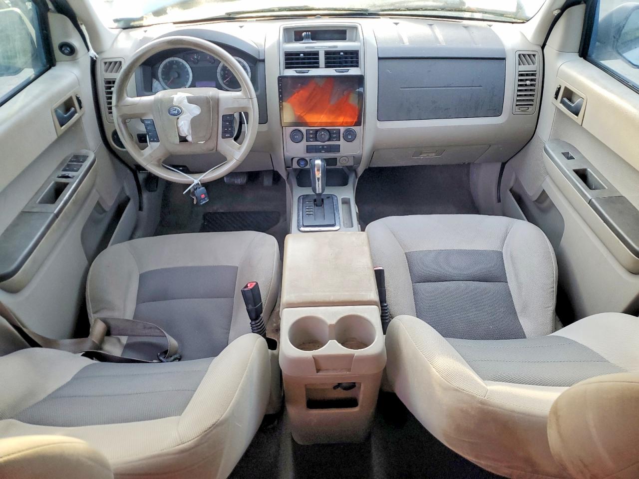 2008 Ford Escape Hev White vin: 1FMCU49H28KE45840