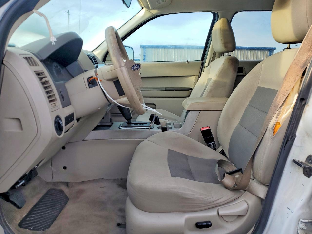 2008 Ford Escape Hev White vin: 1FMCU49H28KE45840