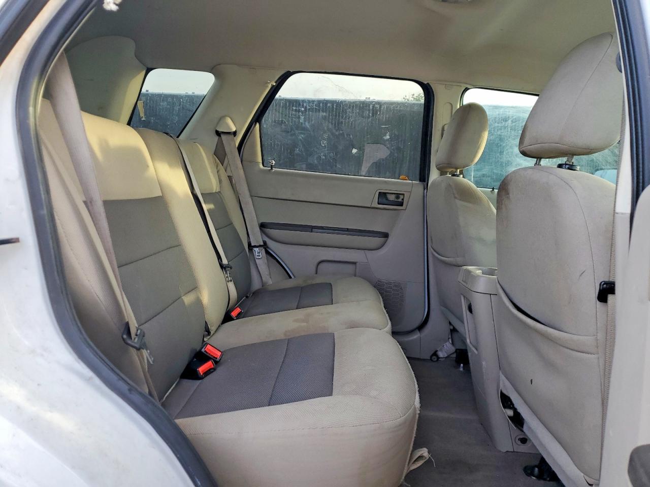 2008 Ford Escape Hev White vin: 1FMCU49H28KE45840