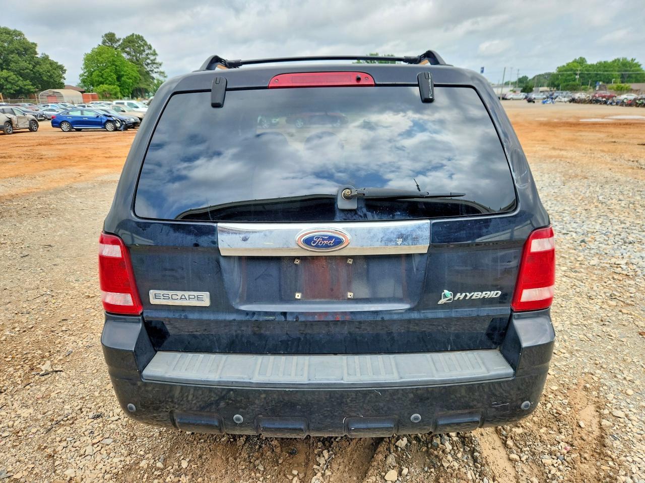 2008 Ford Escape Hev Black vin: 1FMCU49H28KE49872